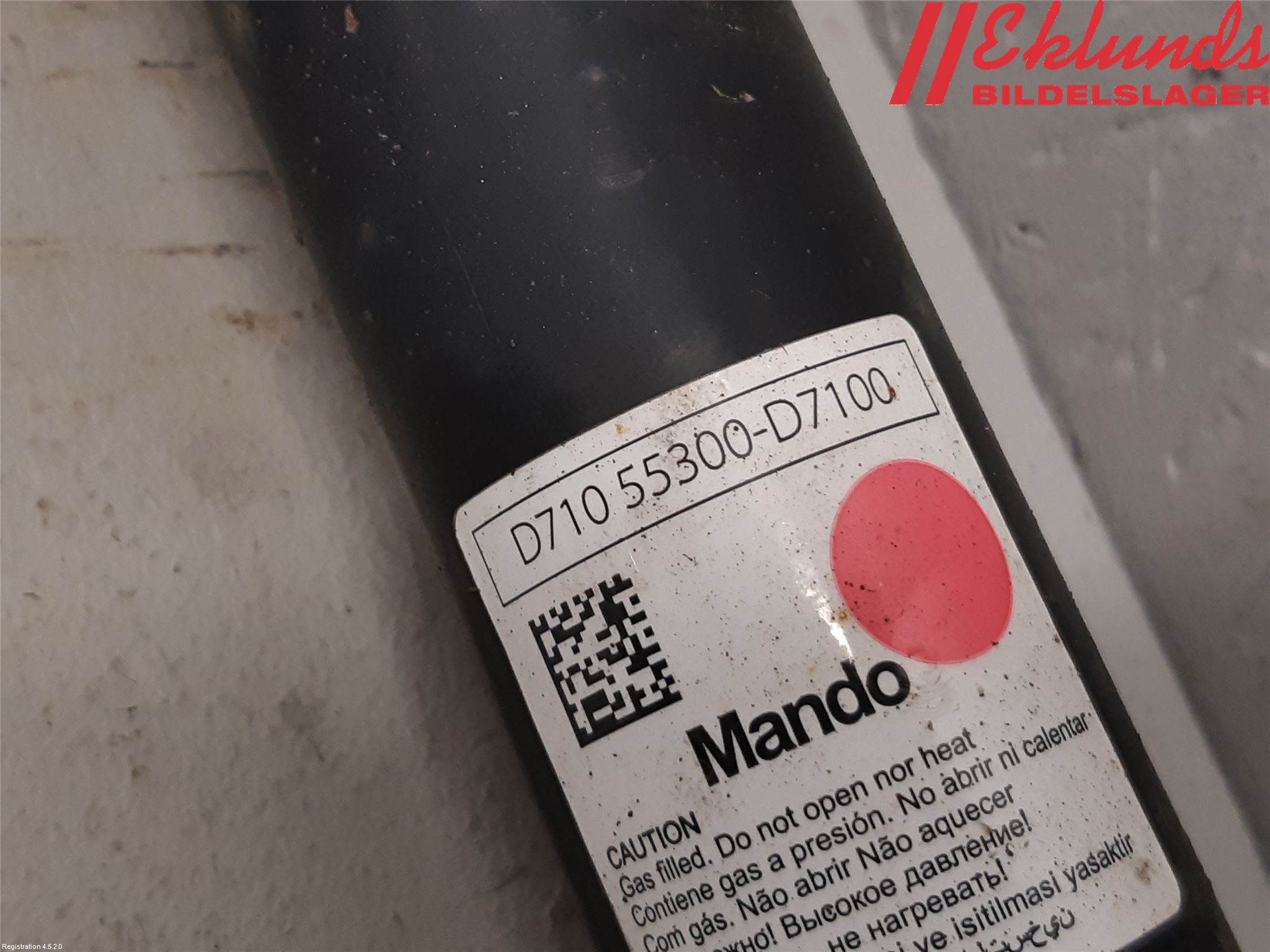 Hyundai TUCSON 05- Stötdämpare Bak