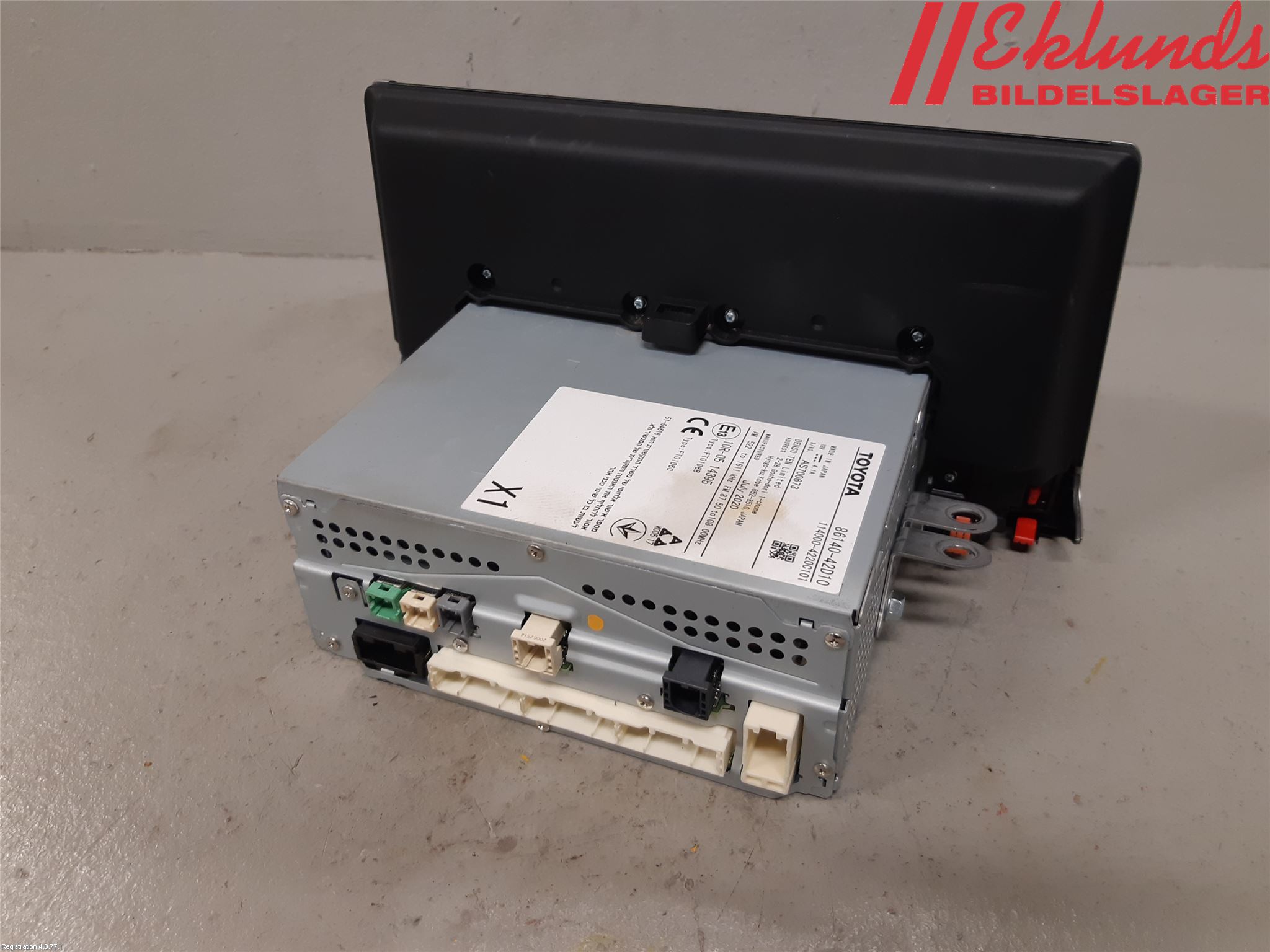 Toyota RAV4 19- Cd Radio - Multimediapanel