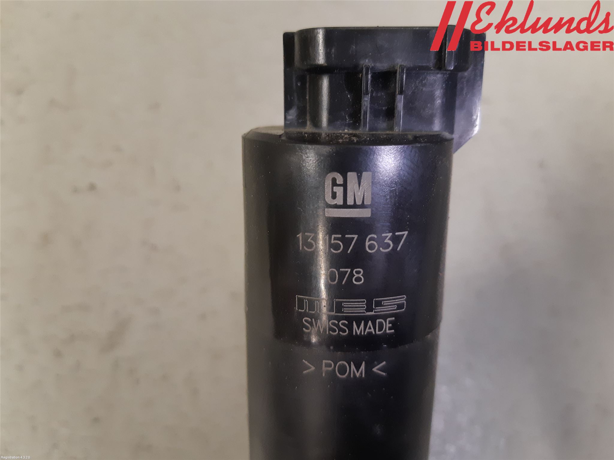 Saab 9-5     06-10 Spolarpump Högtryck