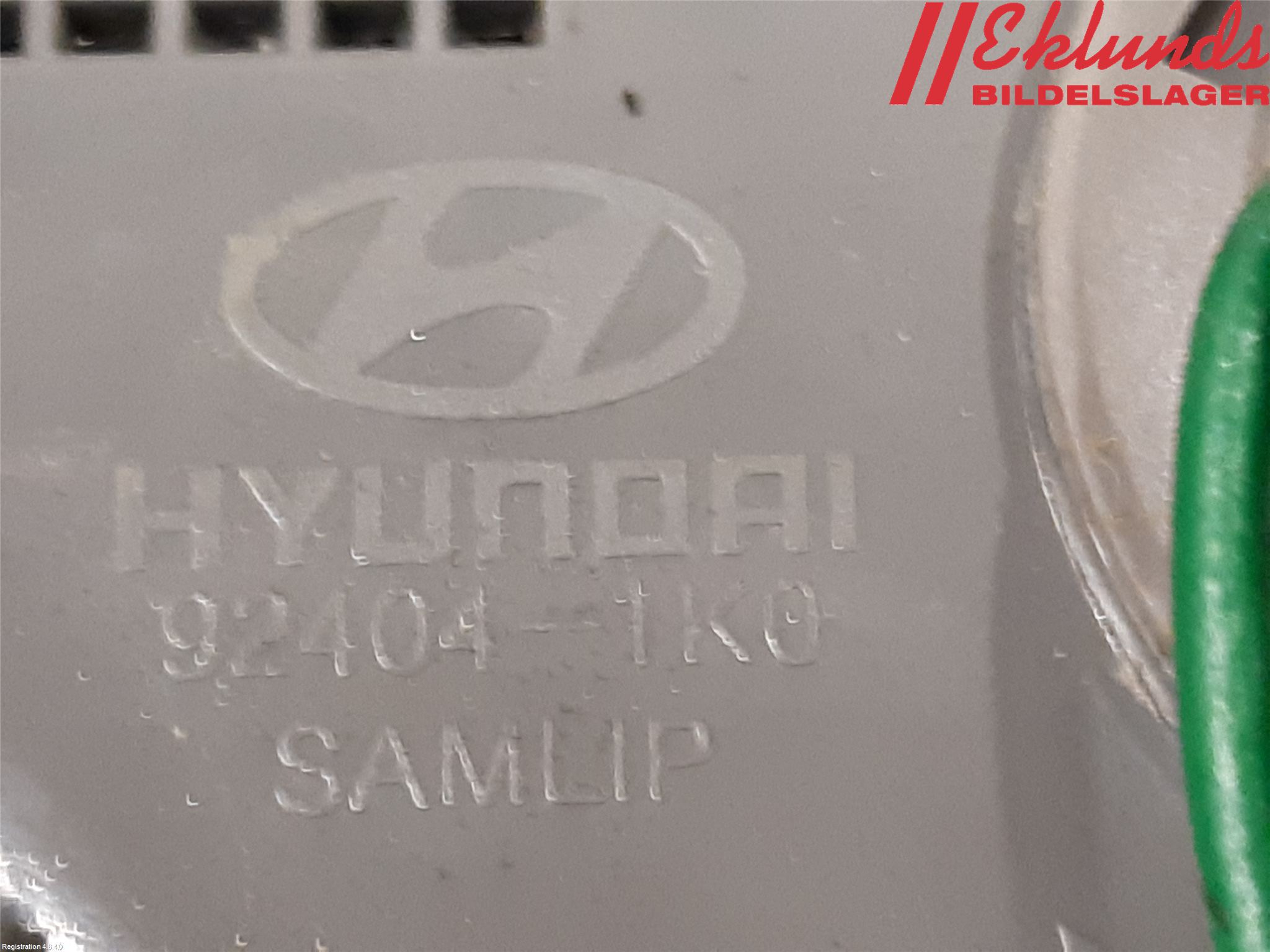 Hyundai ix20 Bakljus Lucka Hö