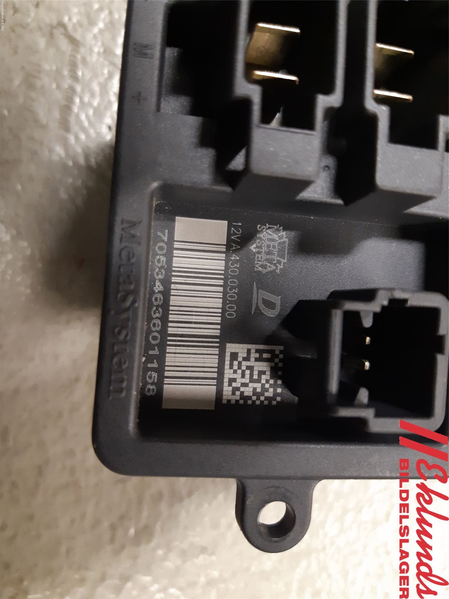 Citroen JUMPY/E-JUMPY 16- Värmefläktsmotstånd