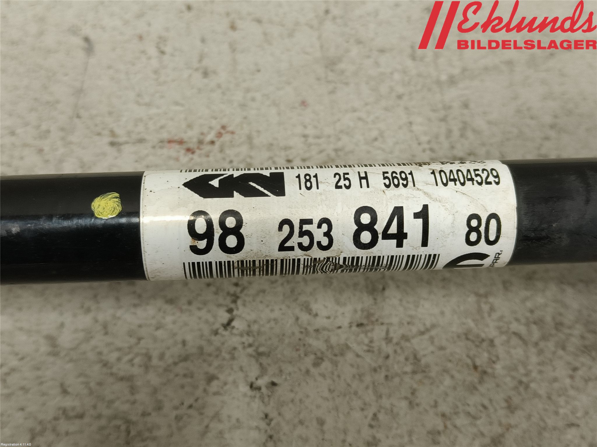 Peugeot 2008/E-2008 20- Drivaxel Fram Vänster