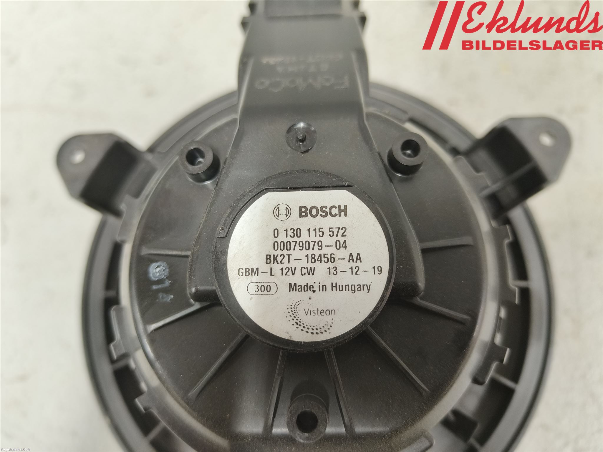 Ford TRANSIT/TOURNEO CUSTOM 13-24 Värmefläkt