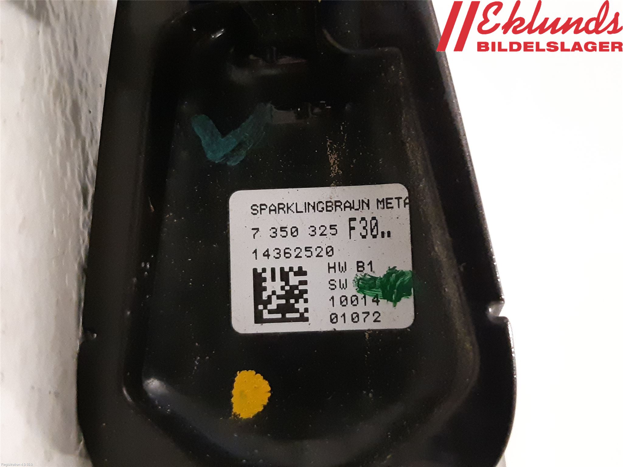 BMW 4 F32/F33/F82/F83 13-20 Dörrhandtag Yttre Vä