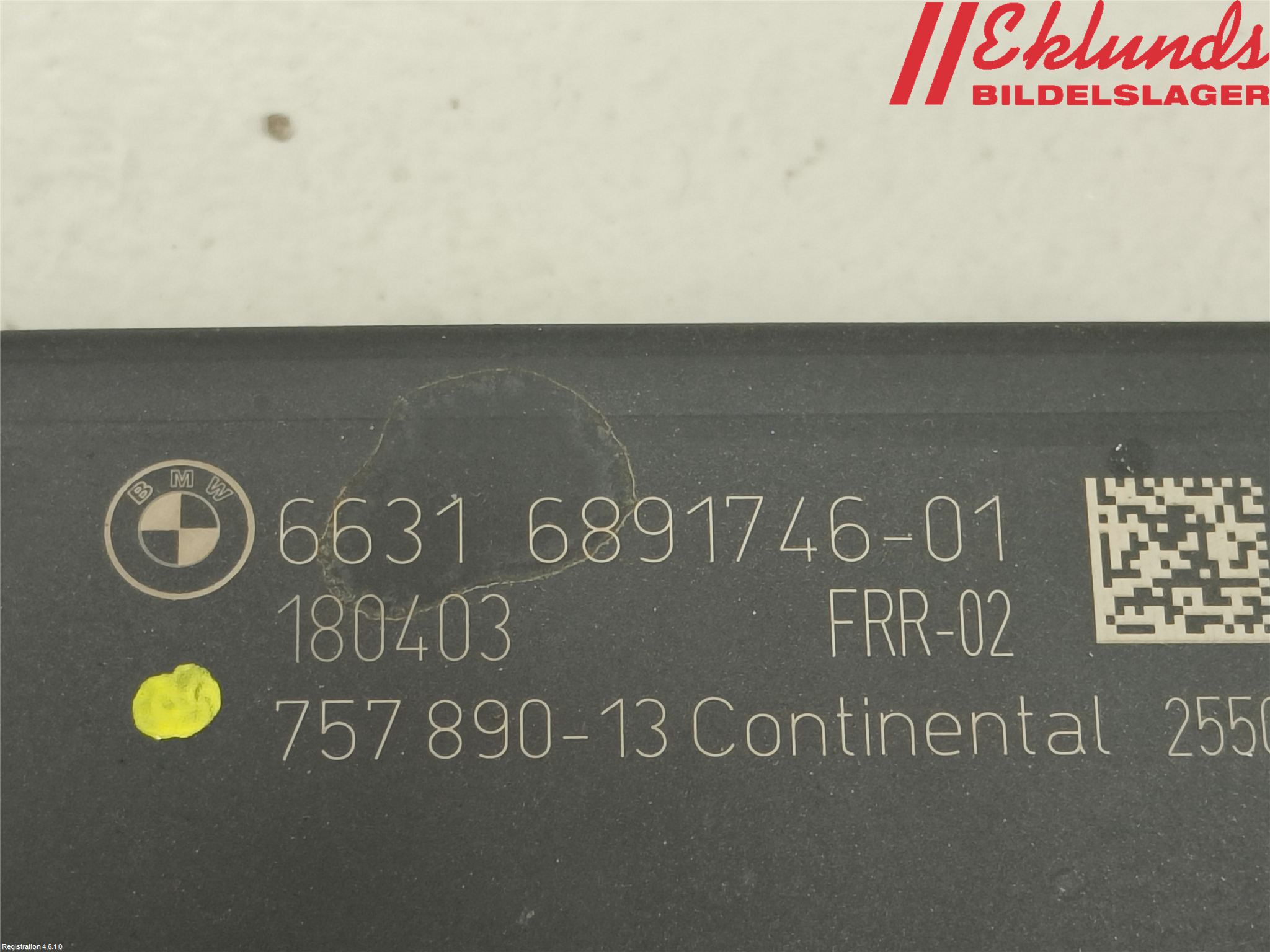BMW 5 G30/G31/F90 17-23 Sensor Aktivt Kollisionsskydd