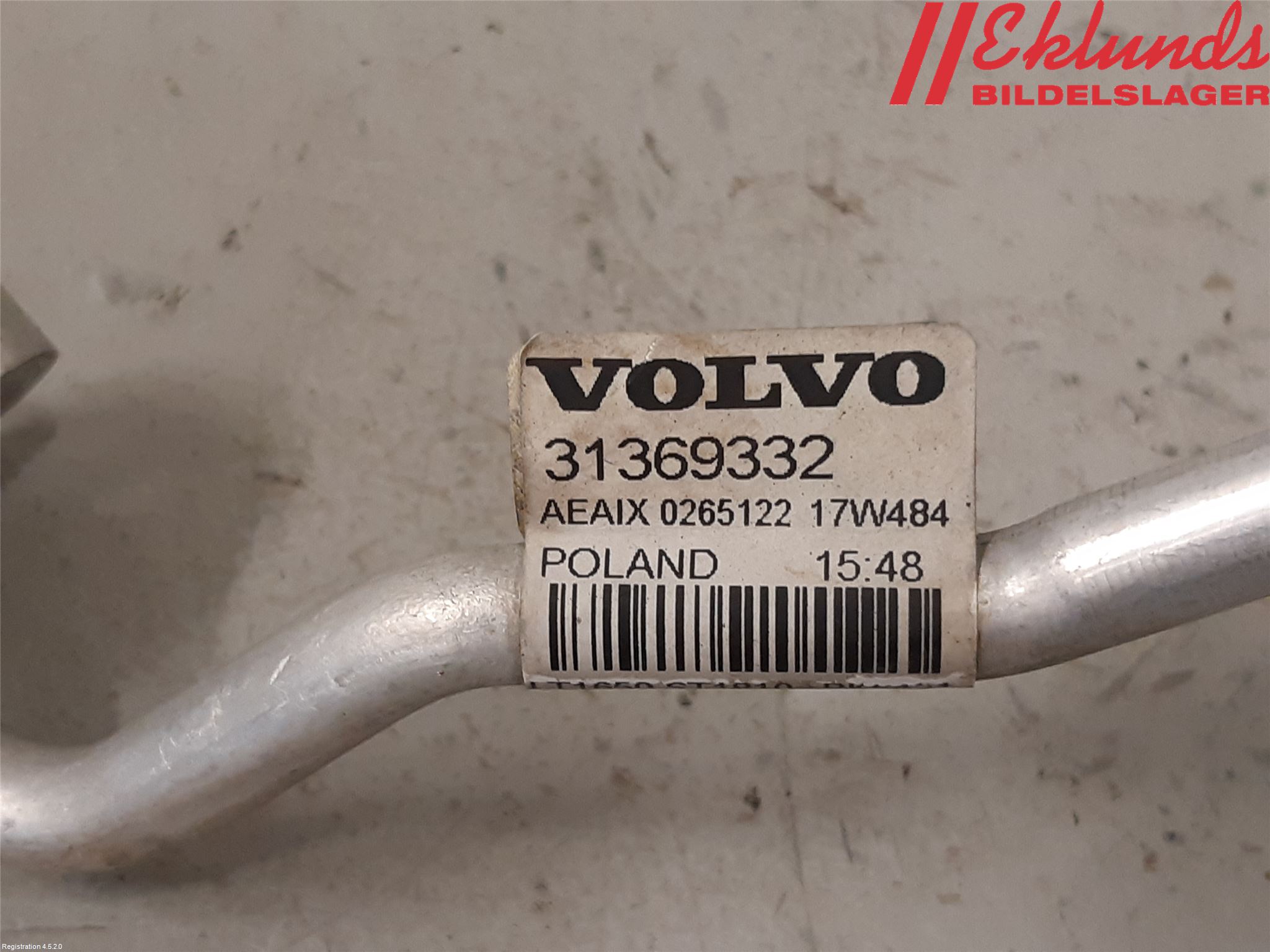 Volvo XC90/RECHARGE 16- Ac Slang-Rör