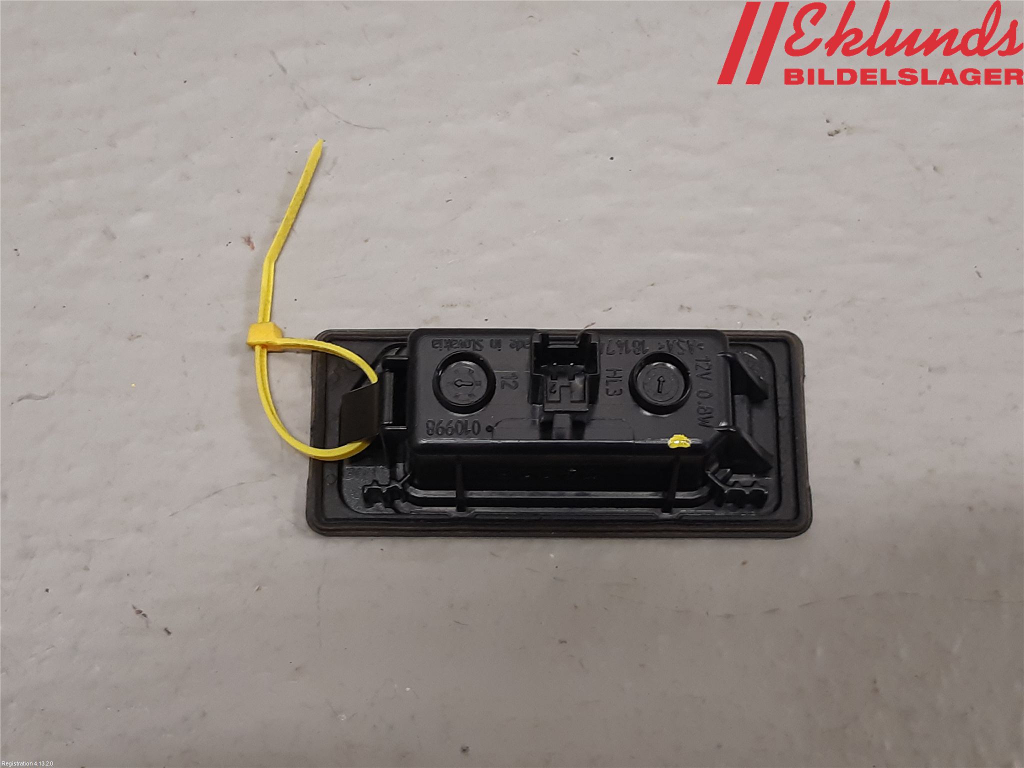 Audi A4/S4 B9 16-19 Skylt Belysning