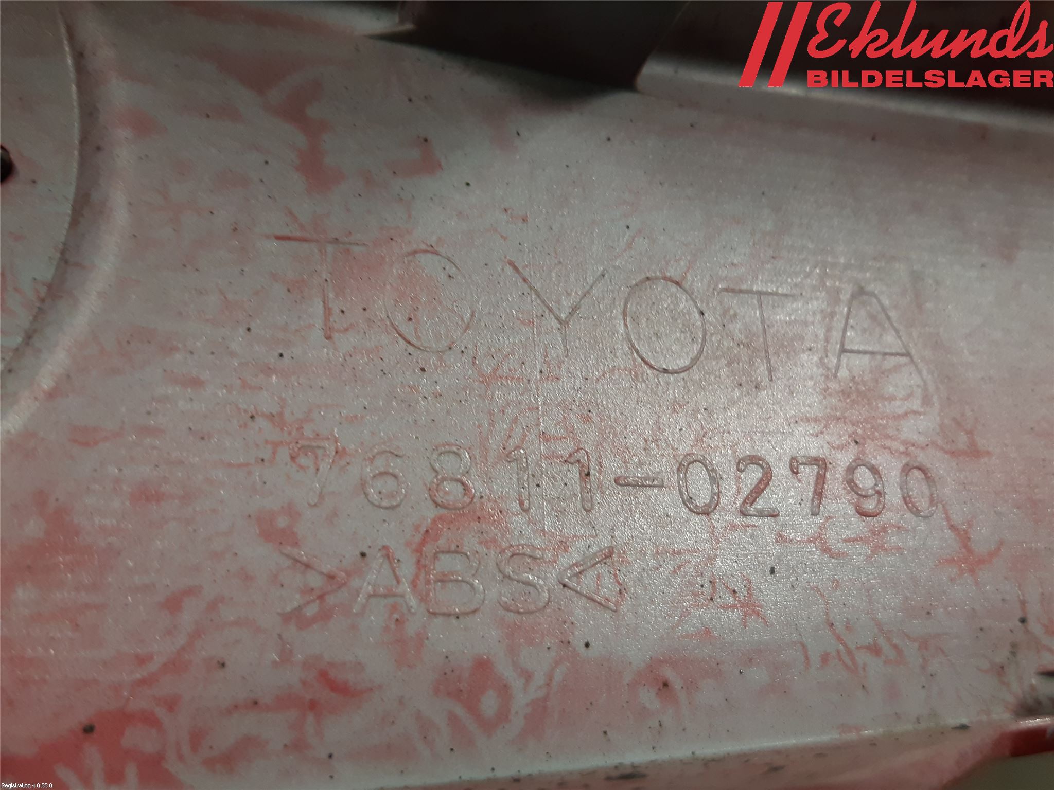 Toyota AURIS 13-19 List Bak-Baklucka
