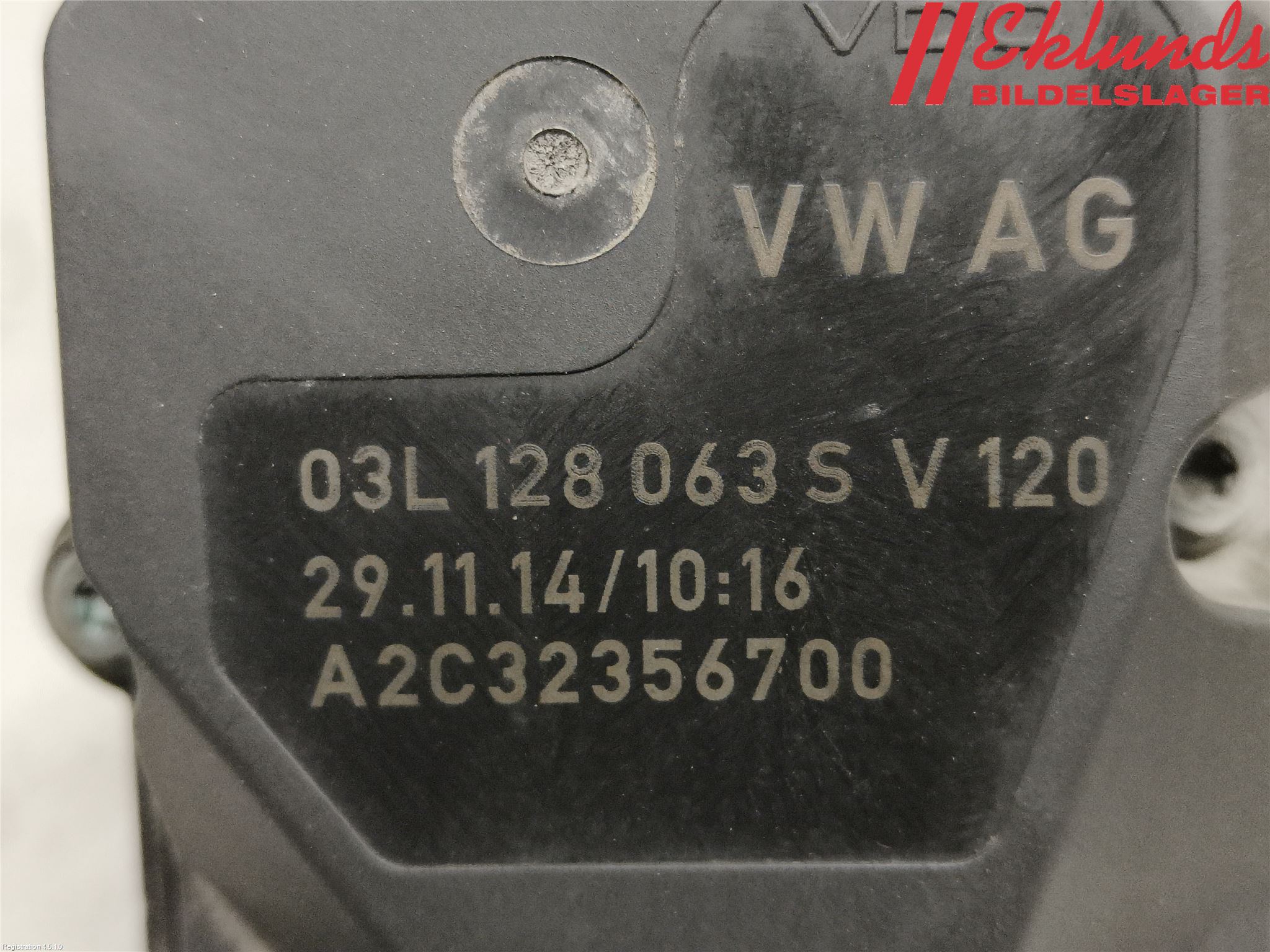 Volkswagen VW TRANSP/CARAVELLE (T5) 04-15 Injspjällhus