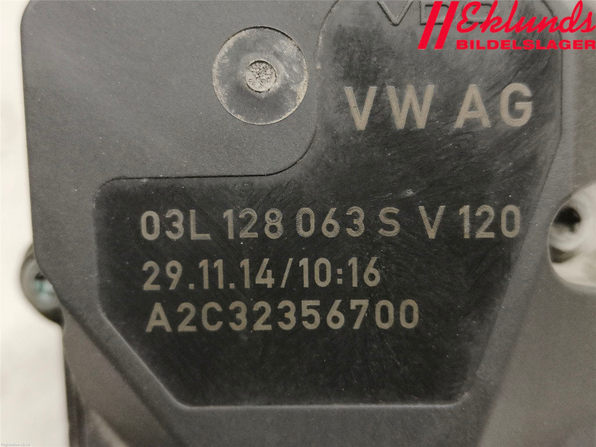 Volkswagen VW TRANSP/CARAVELLE (T5) 04-15 Injspjällhus