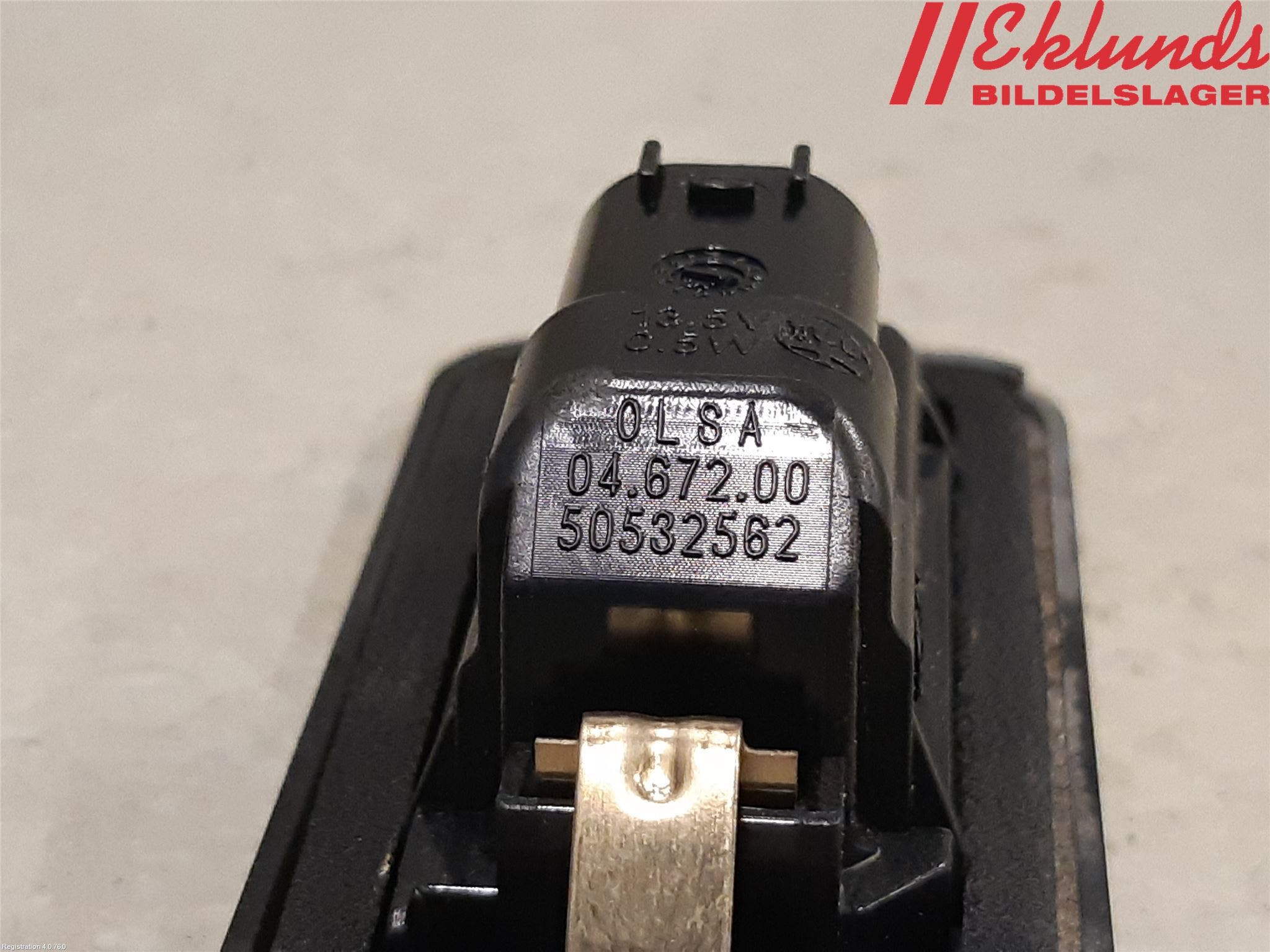 Alfa GIULIA Skylt Belysning