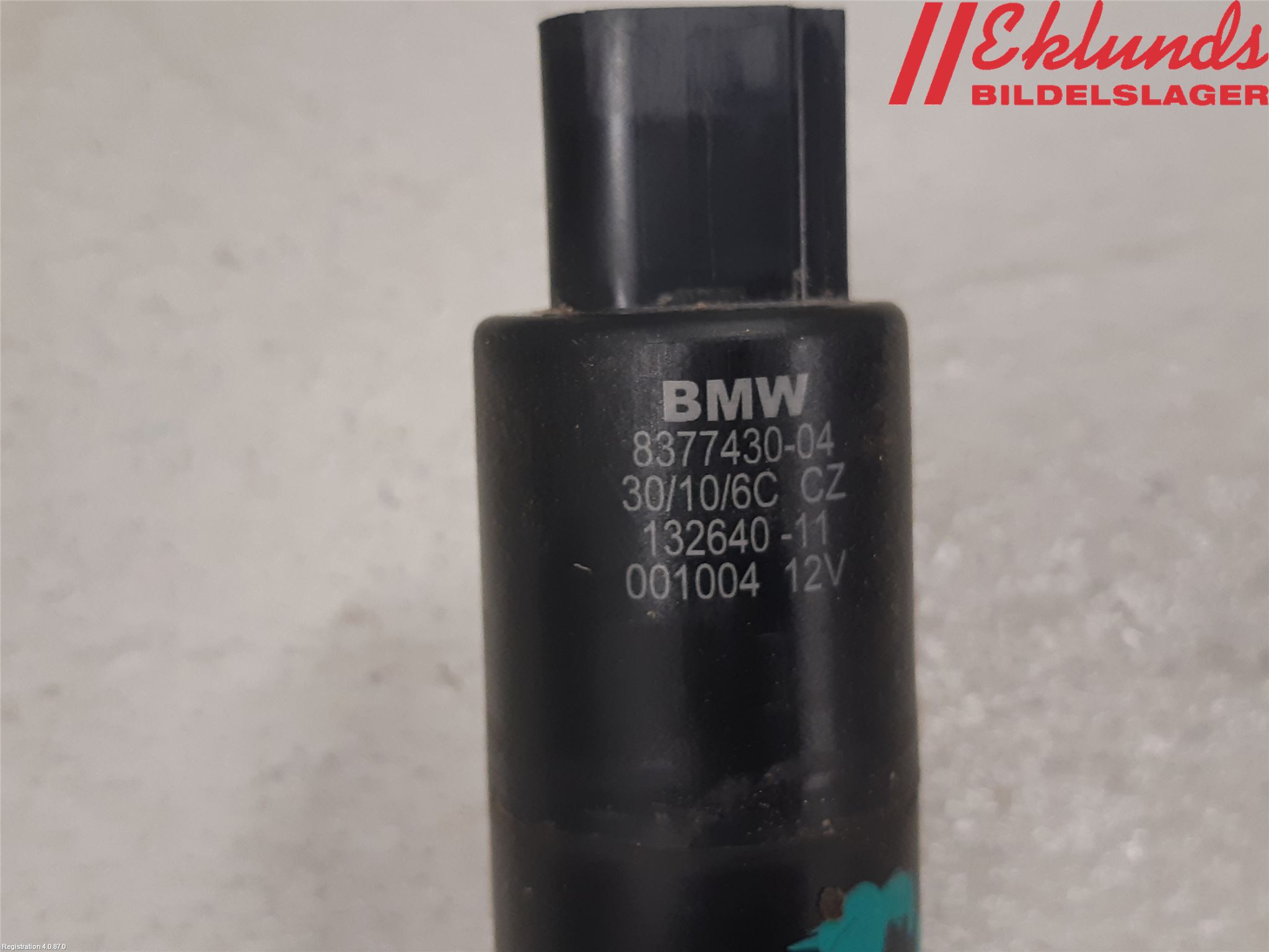 BMW X1 E84 10-15 Spolarpump Högtryck