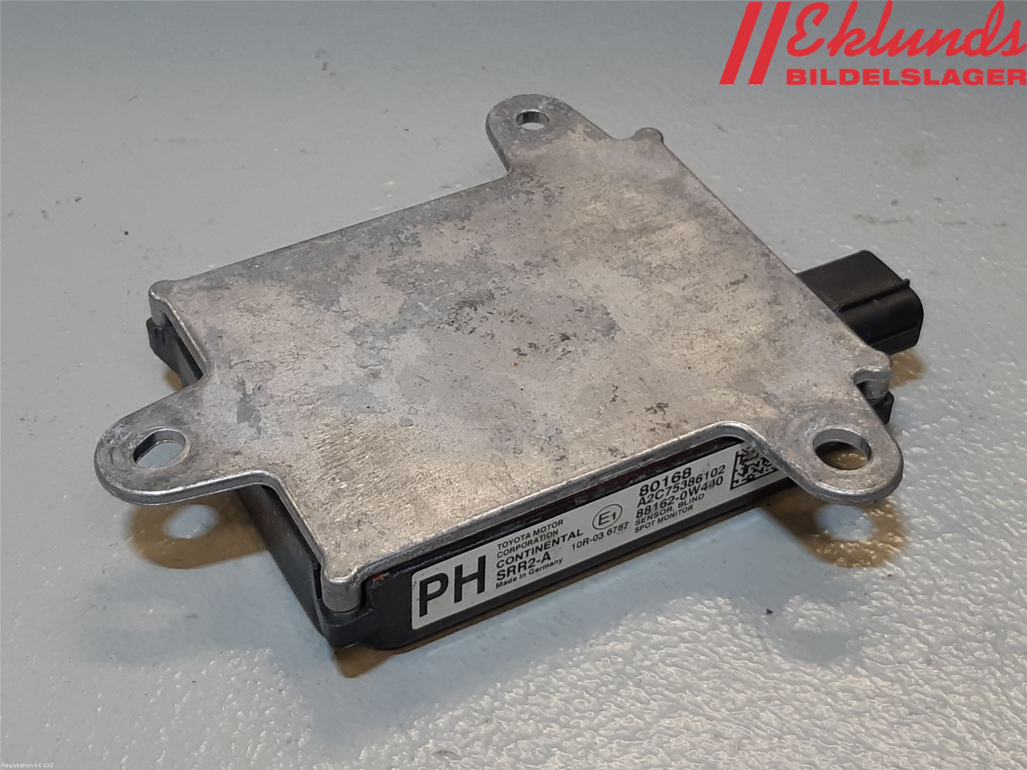 Toyota PRIUS (ZVW50) 16-21 Sensor Aktivt Kollisionsskydd