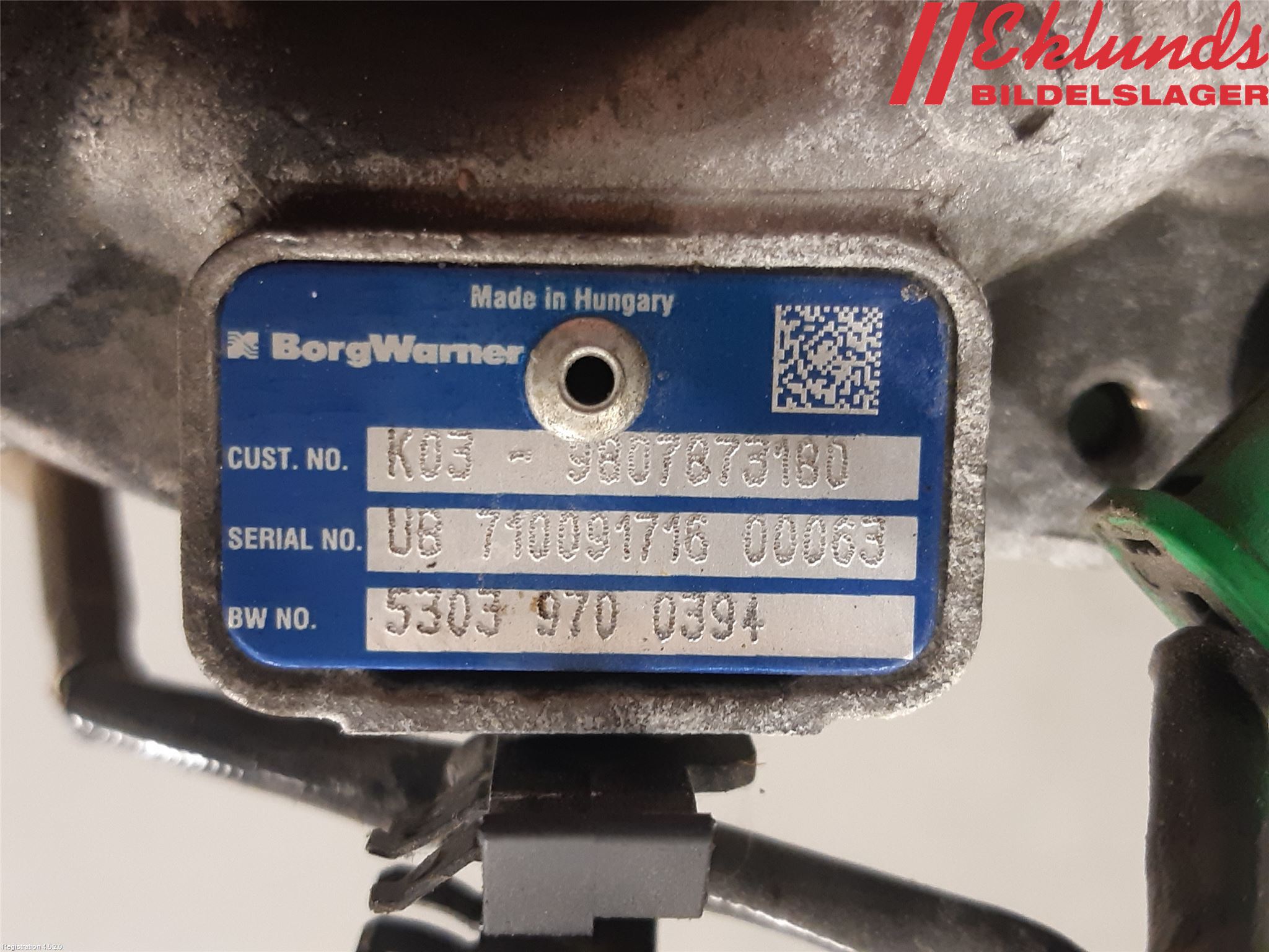 Toyota PROACE II 16- Turboaggregat