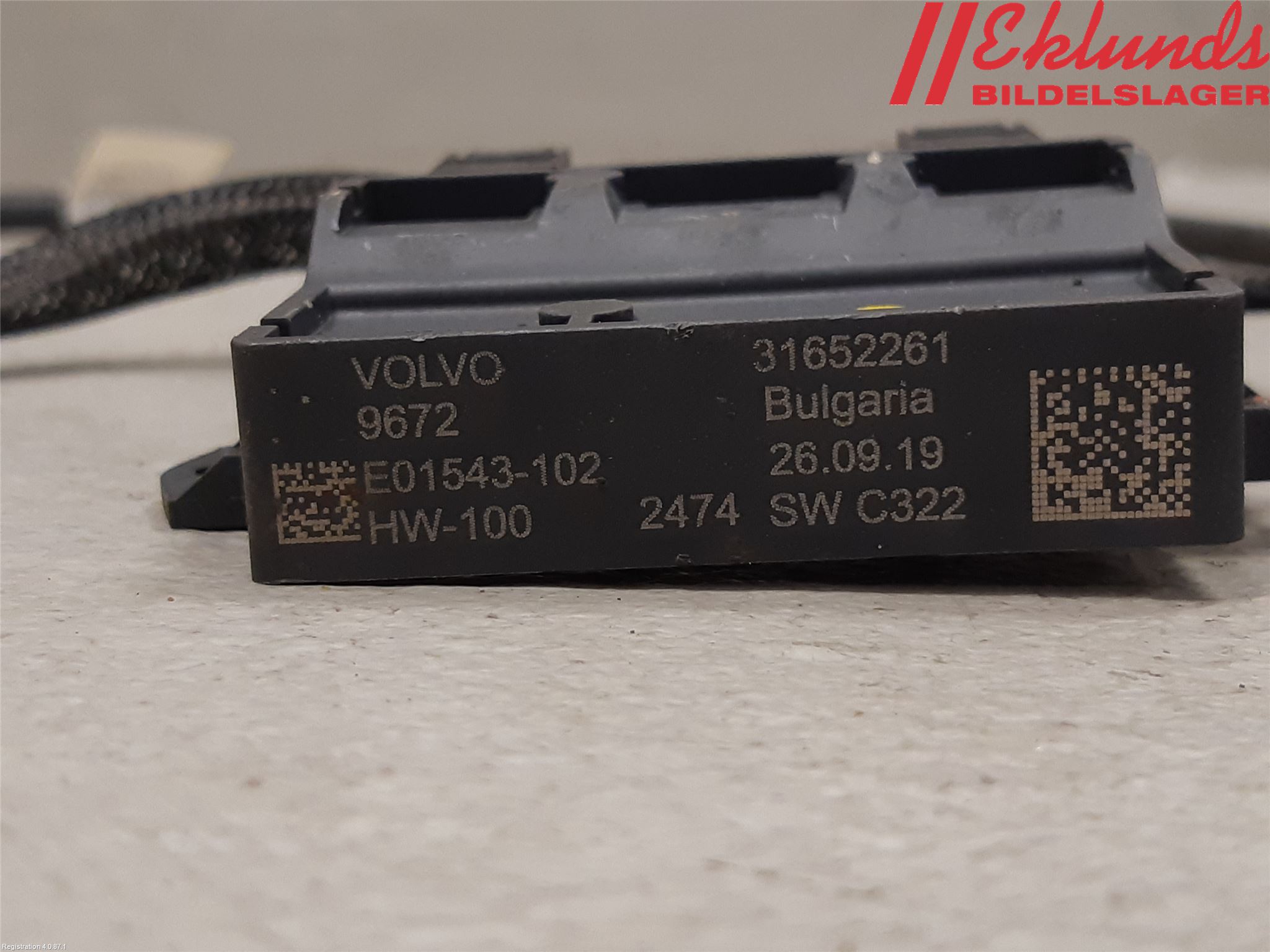 Volvo V60 19- Bakluckeöppnare Automatisk