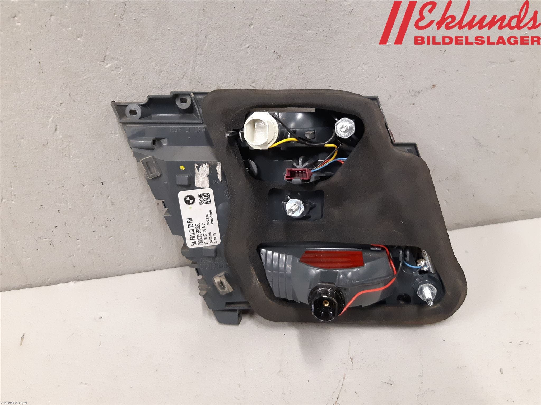 BMW 7 F01/02/03/04 09-15 Bakljus Lucka Hö