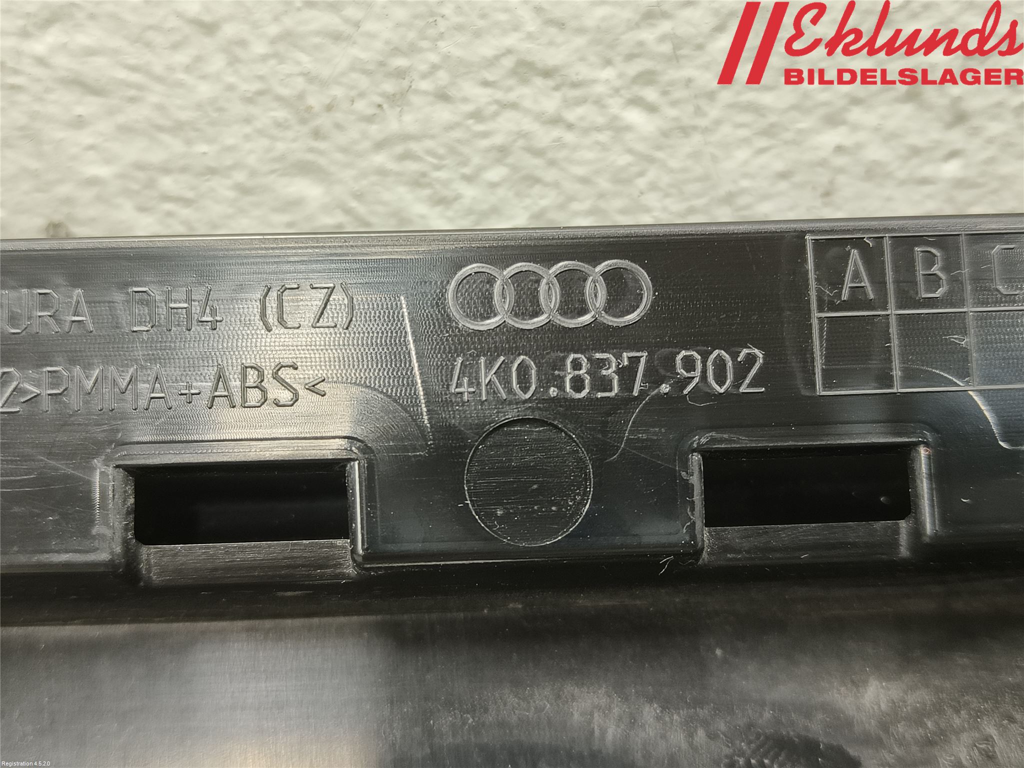 Audi A6 F2/C8 19- Dörr Dekorlist Fram Hö