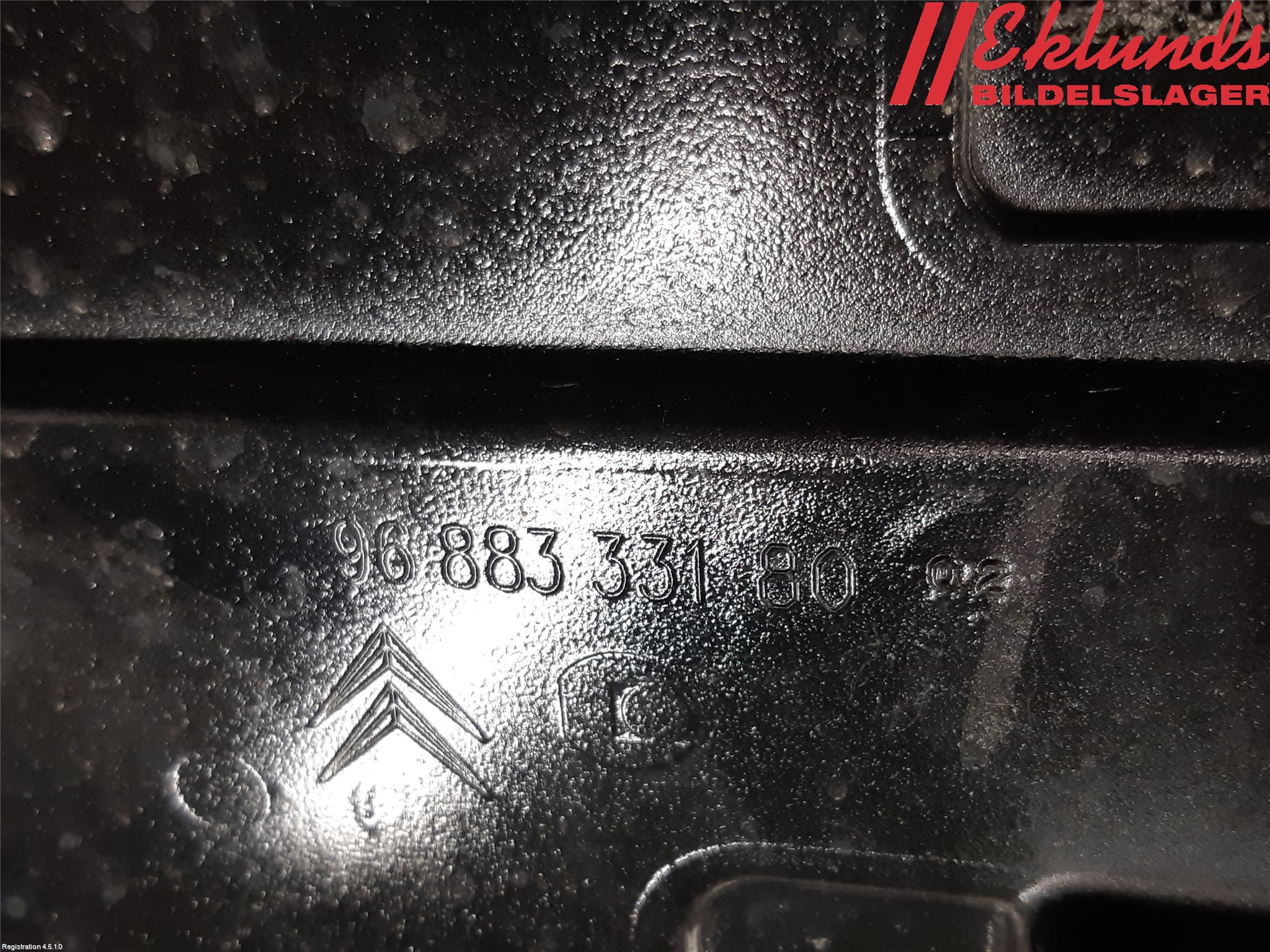 Citroen DS 4 CROSSBACK 16-18 Spoiler Baklucka