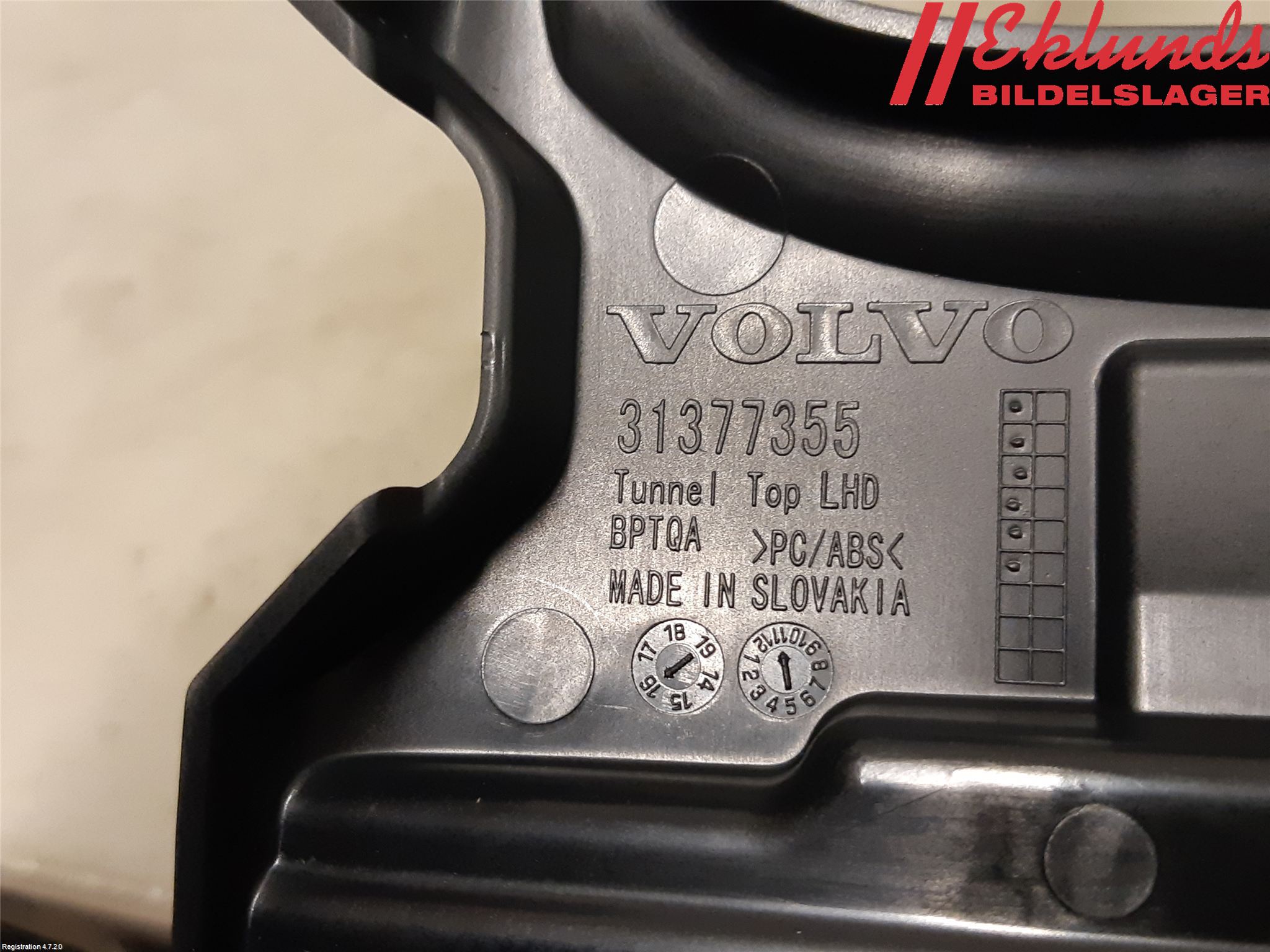 Volvo XC90/RECHARGE 16- Inr Tunnelfack