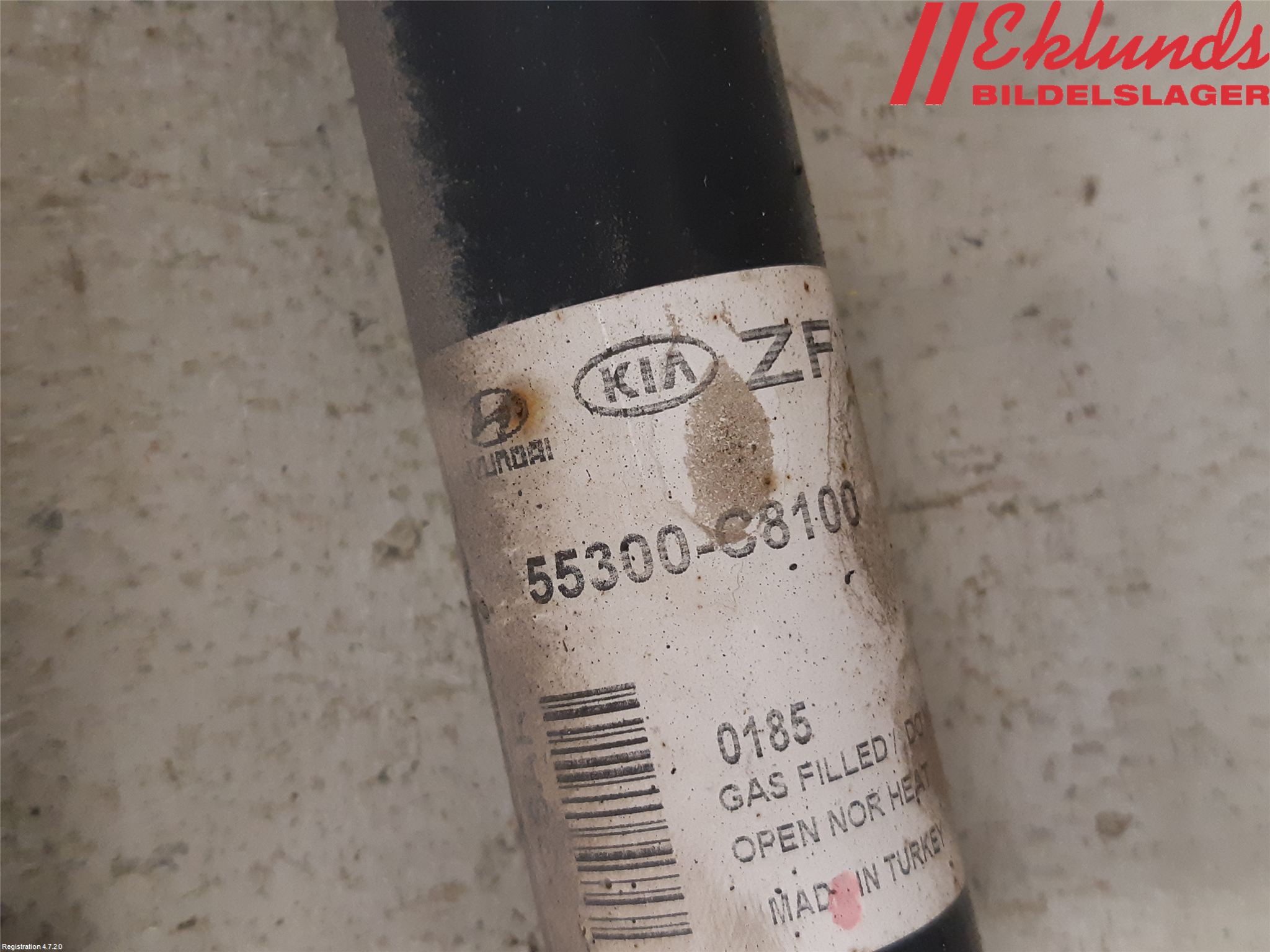 Hyundai i20 GB 15-20 Stötdämpare Bak