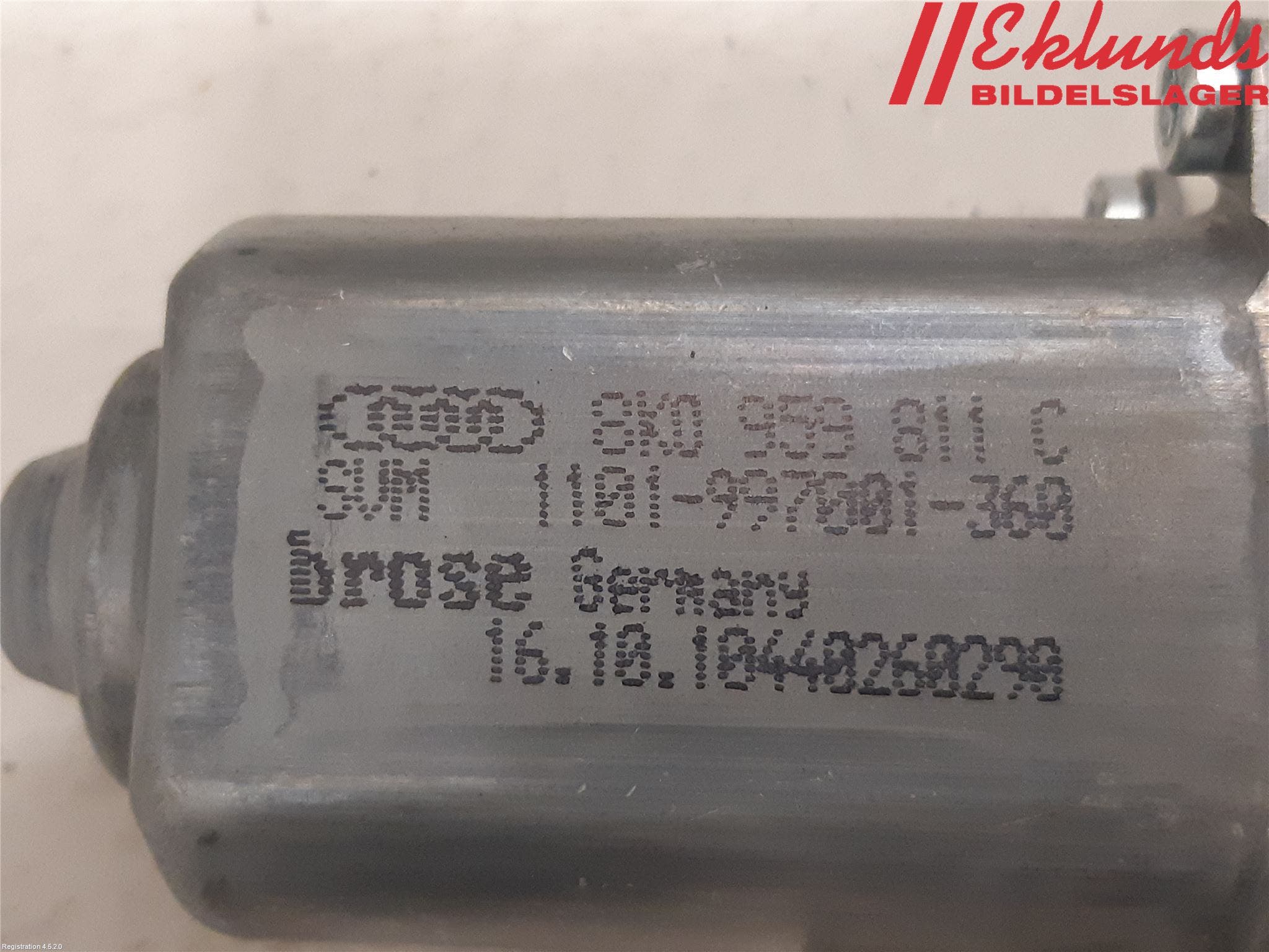 Audi A6/S6 05-11 Fönsterhissmotor