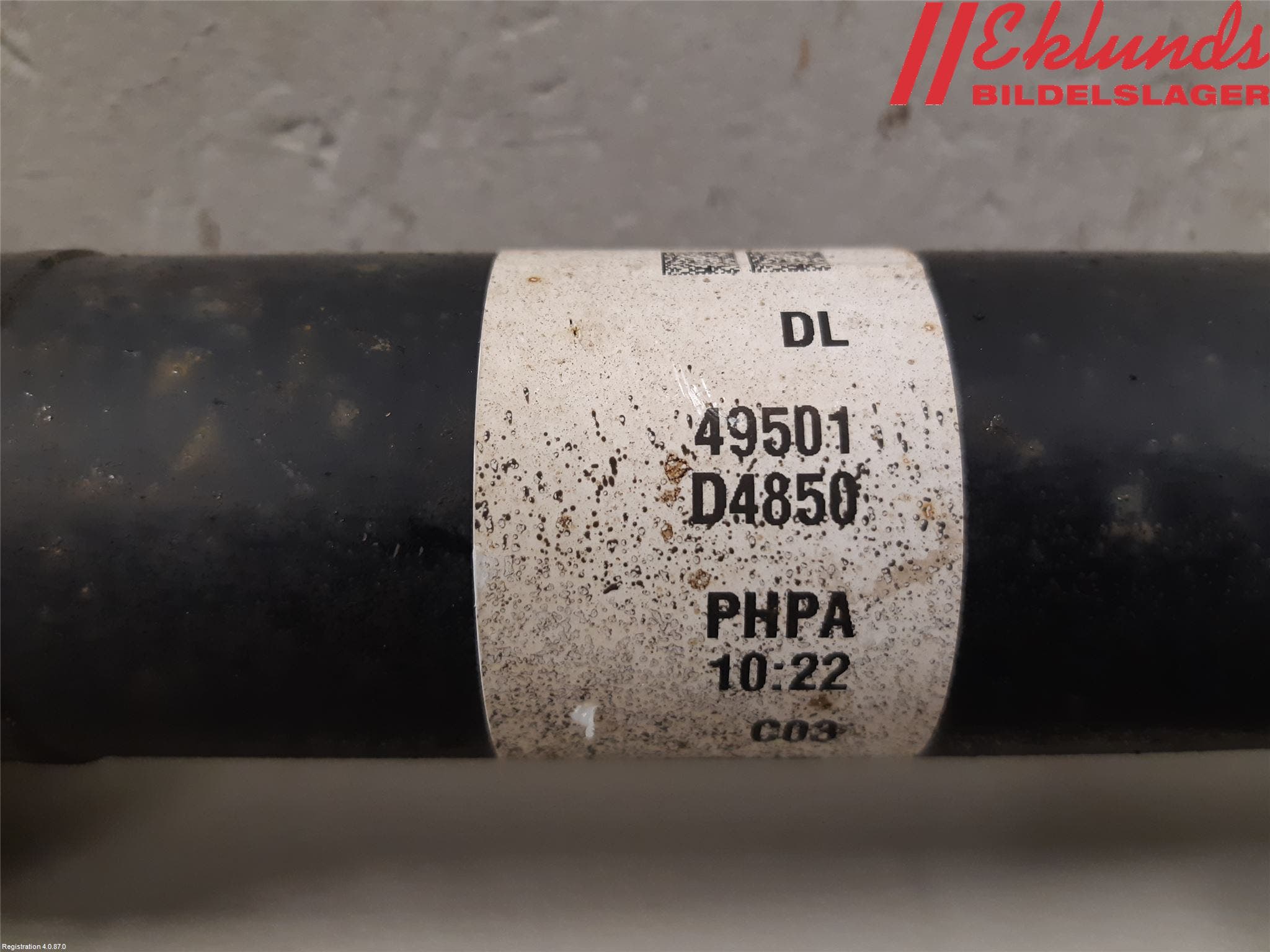 Kia OPTIMA 16-20 Drivaxel Fram Höger