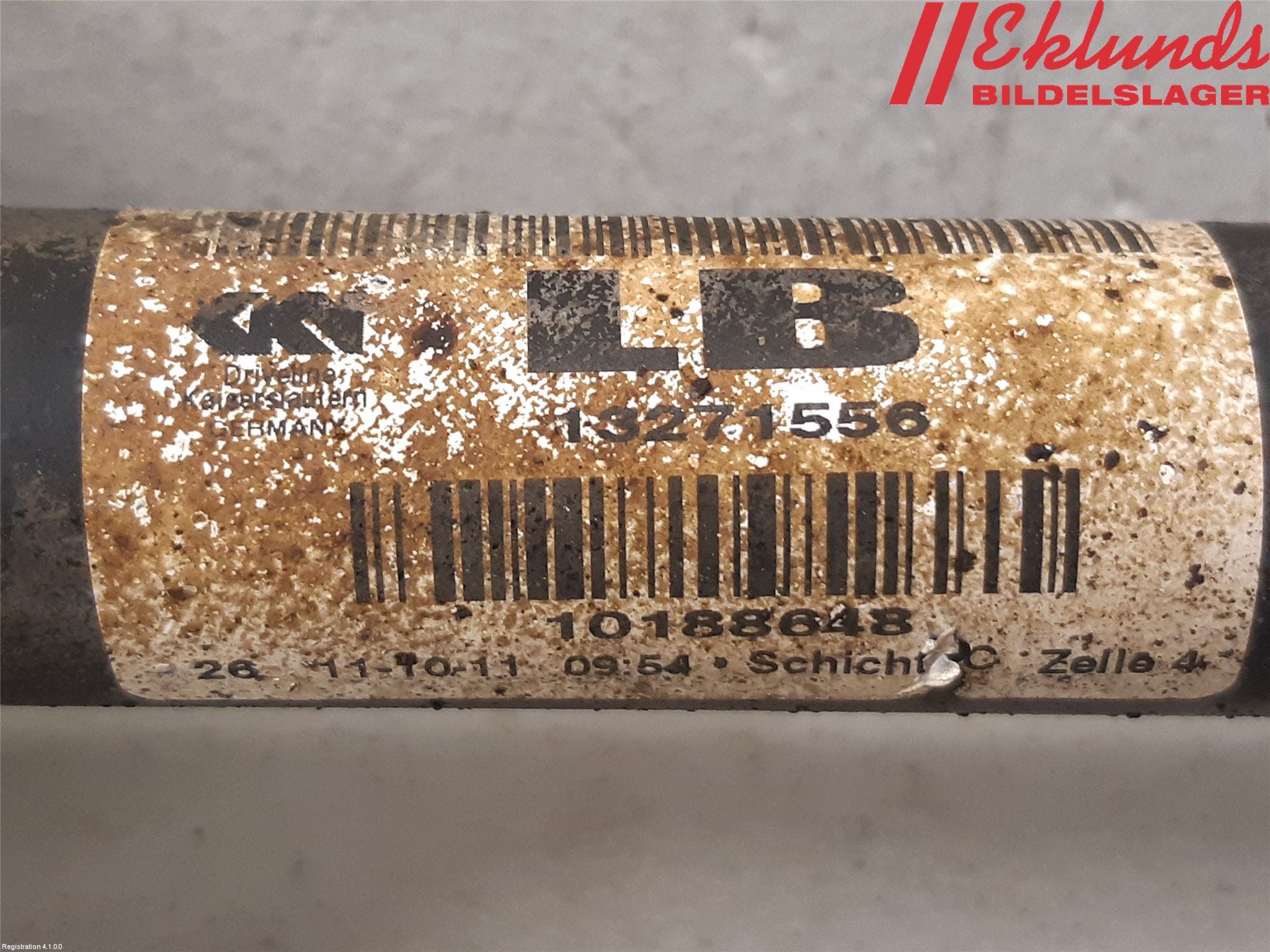 Opel ASTRA J 10-15 Drivaxel Fram Höger