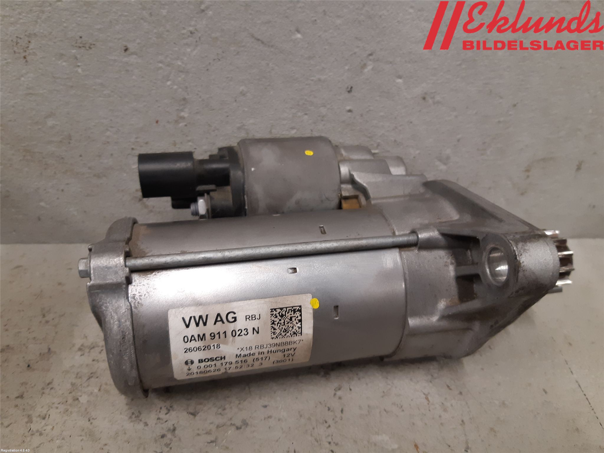 Volkswagen VW GOLF / E-GOLF VII 13-20 Startmotor