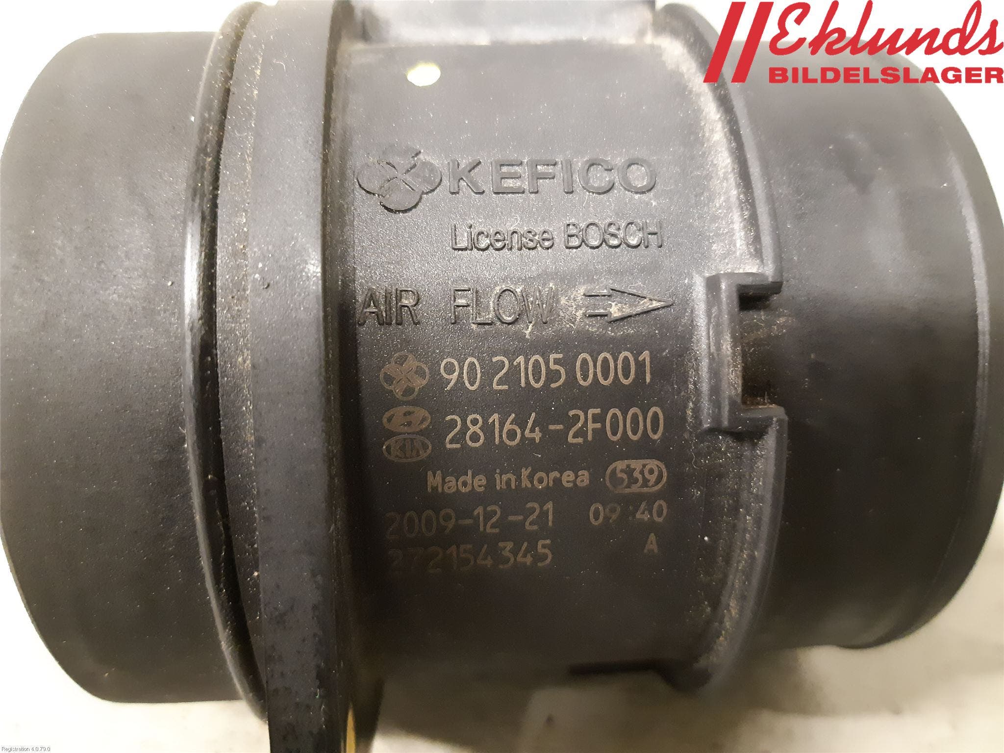 Hyundai SANTA FE 06-12 Injluftmassamätare