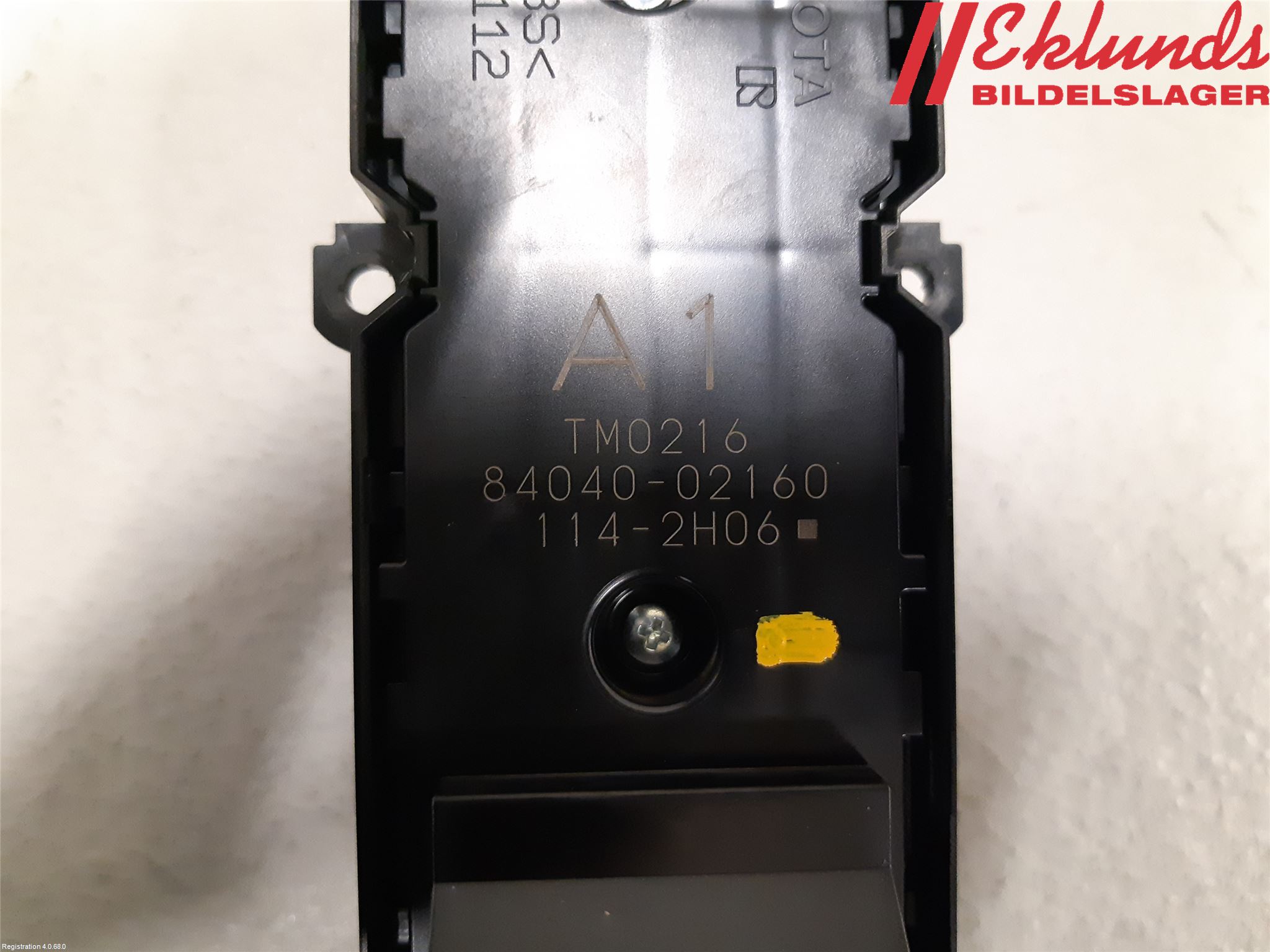 Toyota COROLLA 19- Strömställare Elhiss