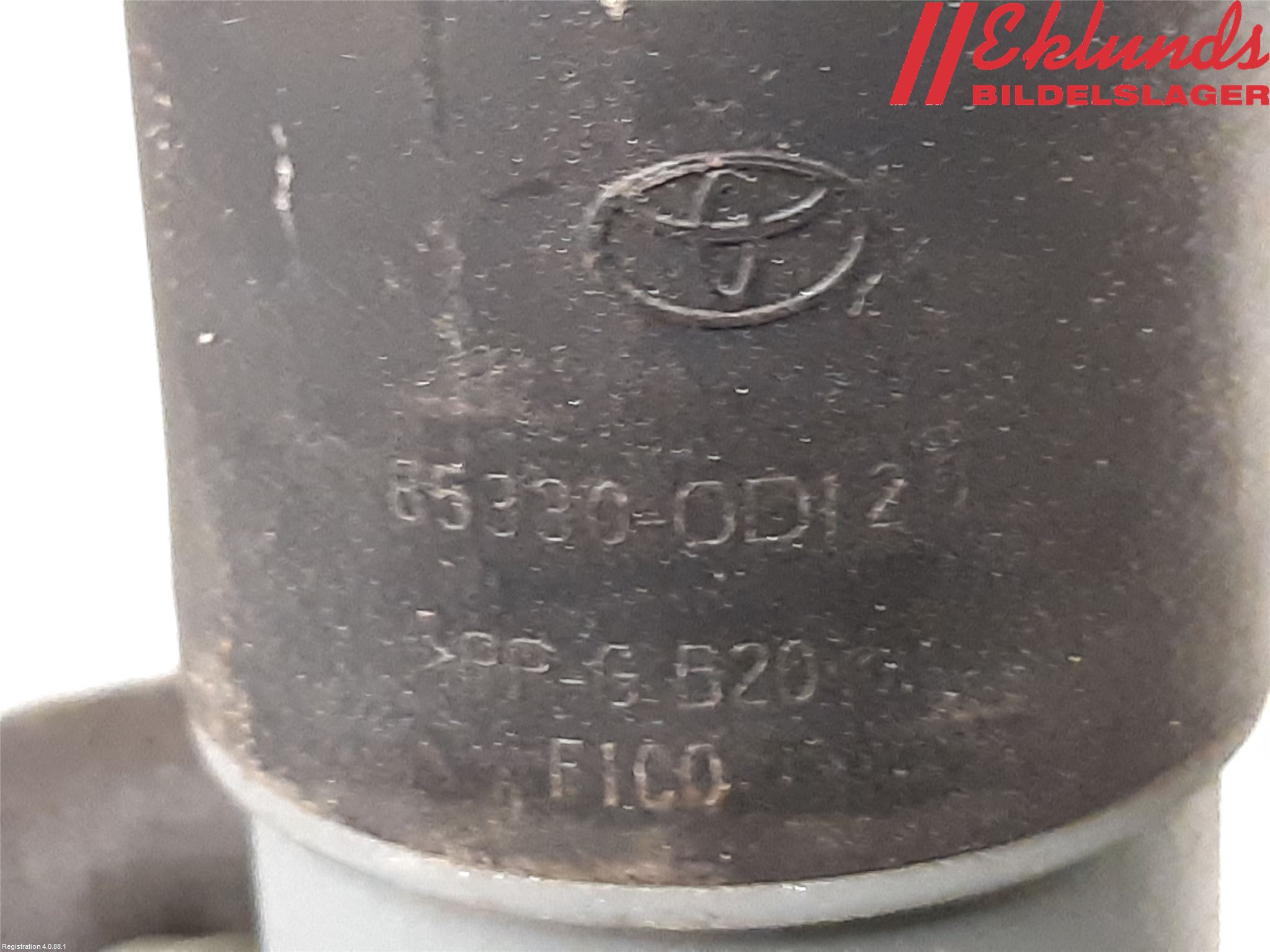 Toyota YARIS XP130 15-20 Spolarpump Vindruta