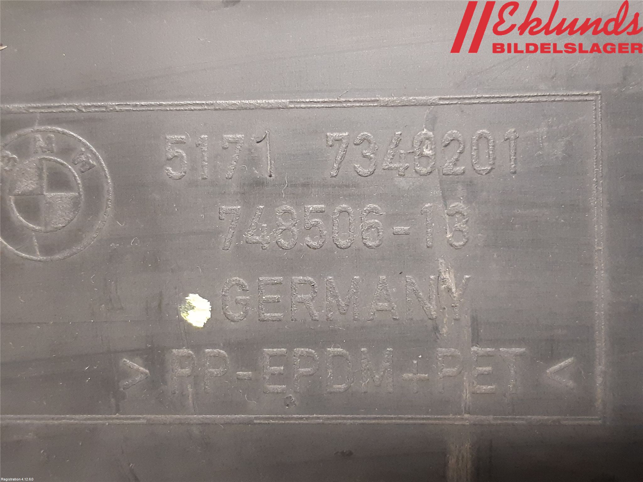 BMW 7 G11/G12 15-22 Skärm Inner