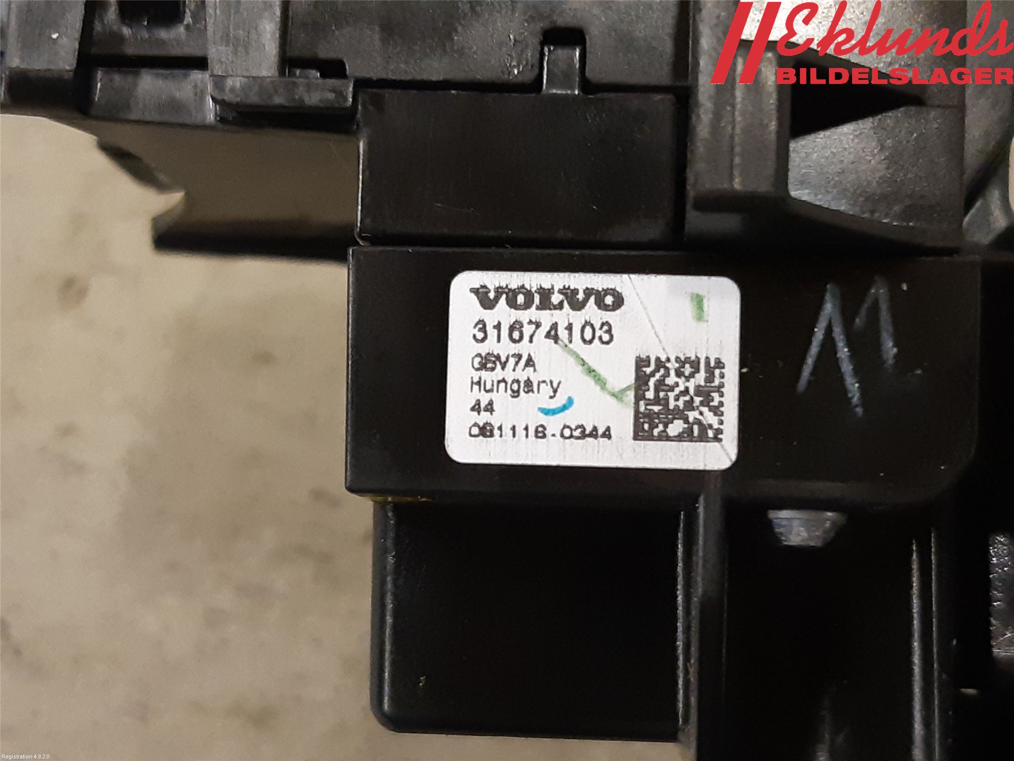 Volvo XC90/RECHARGE 16- Spak Torkar-Spolomk