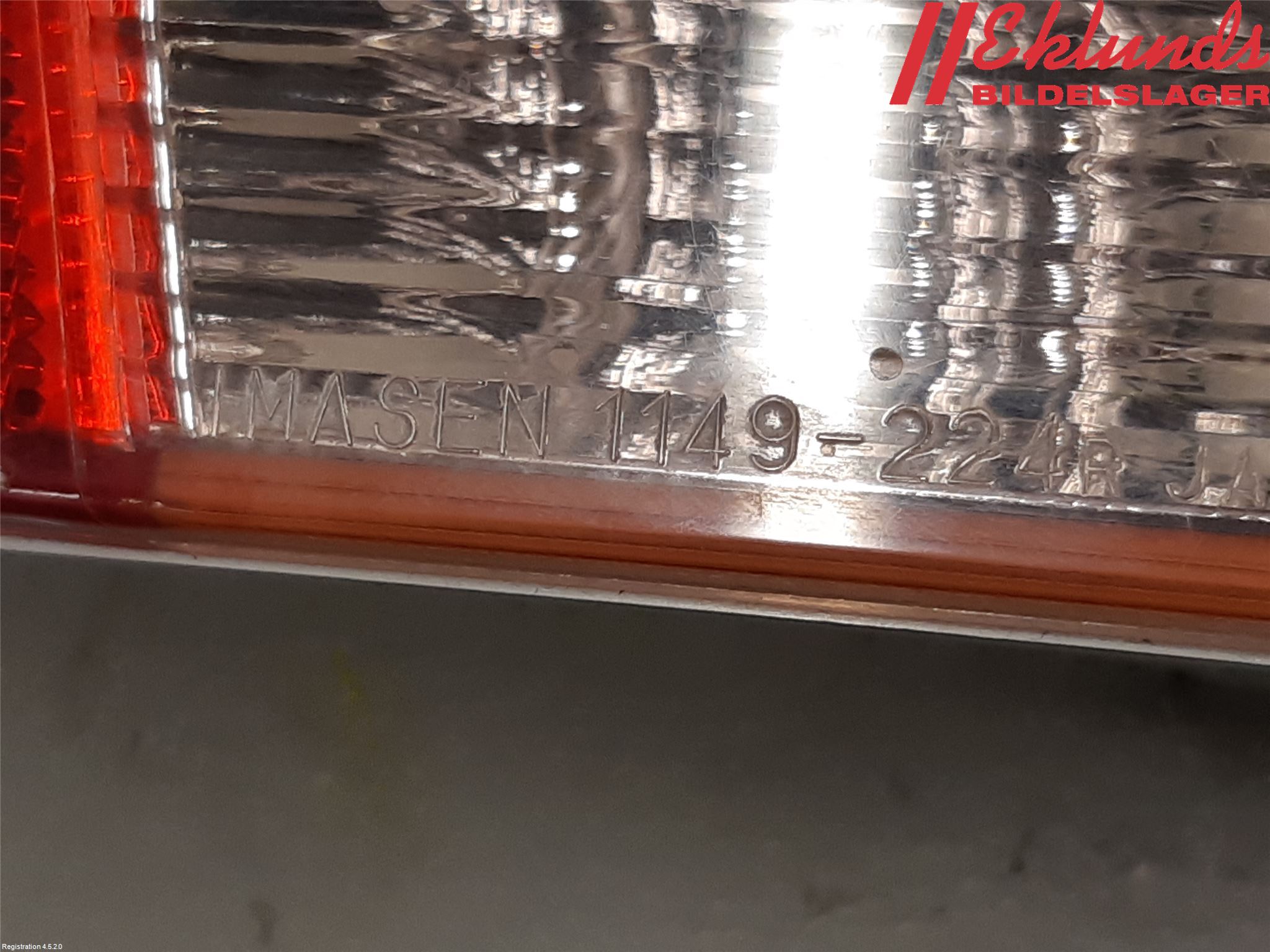 Mitsubishi OUTLANDER 13-21 Dimljus/Reflex Bak