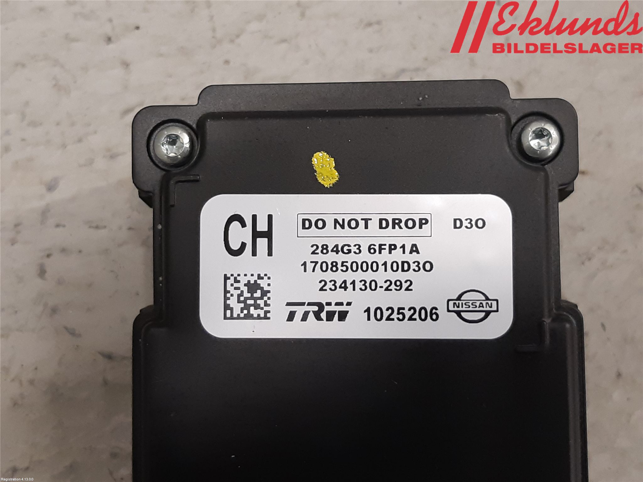Nissan X-TRAIL 14-21 Sensor Aktivt Kollisionsskydd