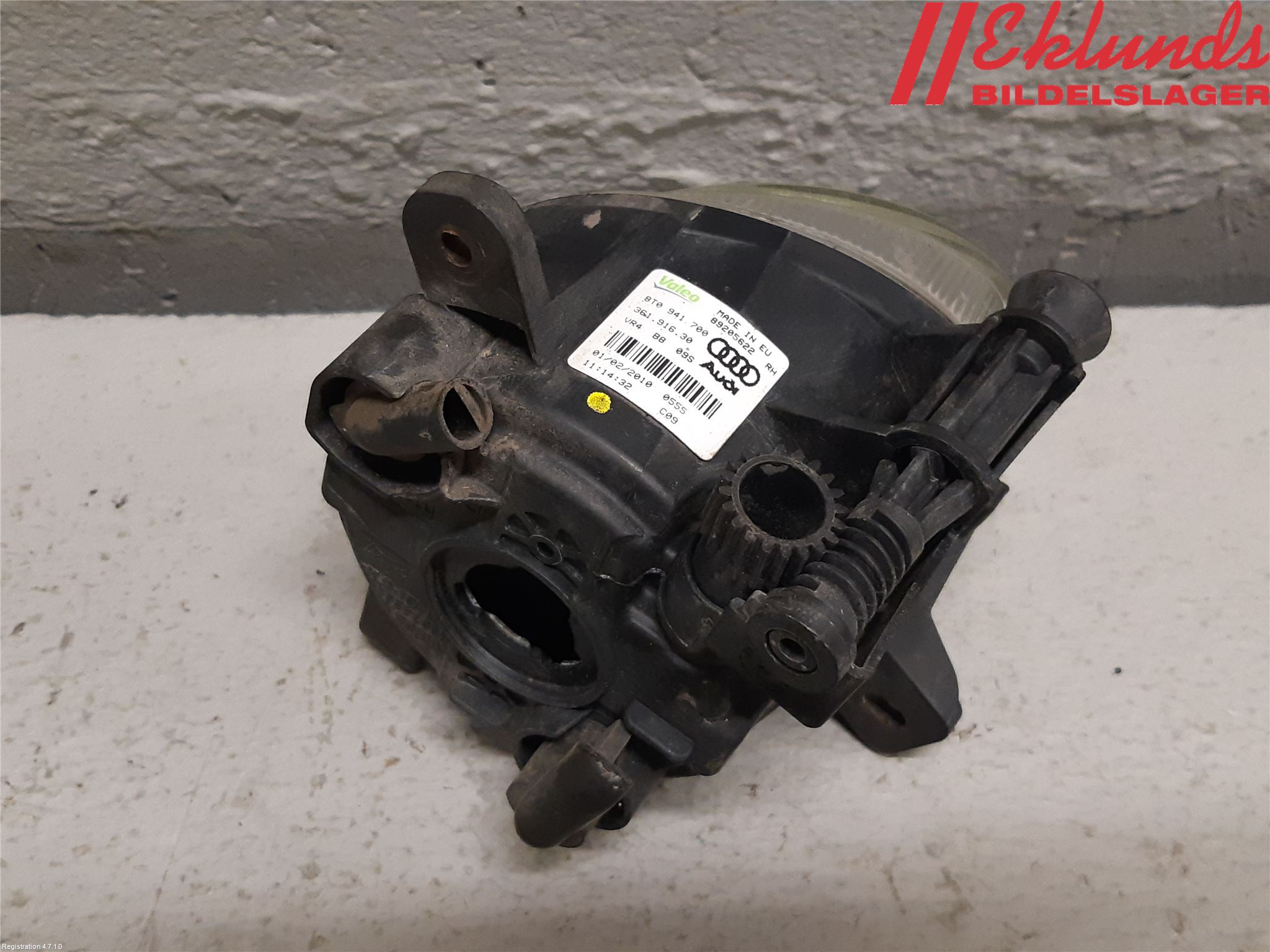 Audi A4/S4 08-11 Dimljus-Varselljus Fram