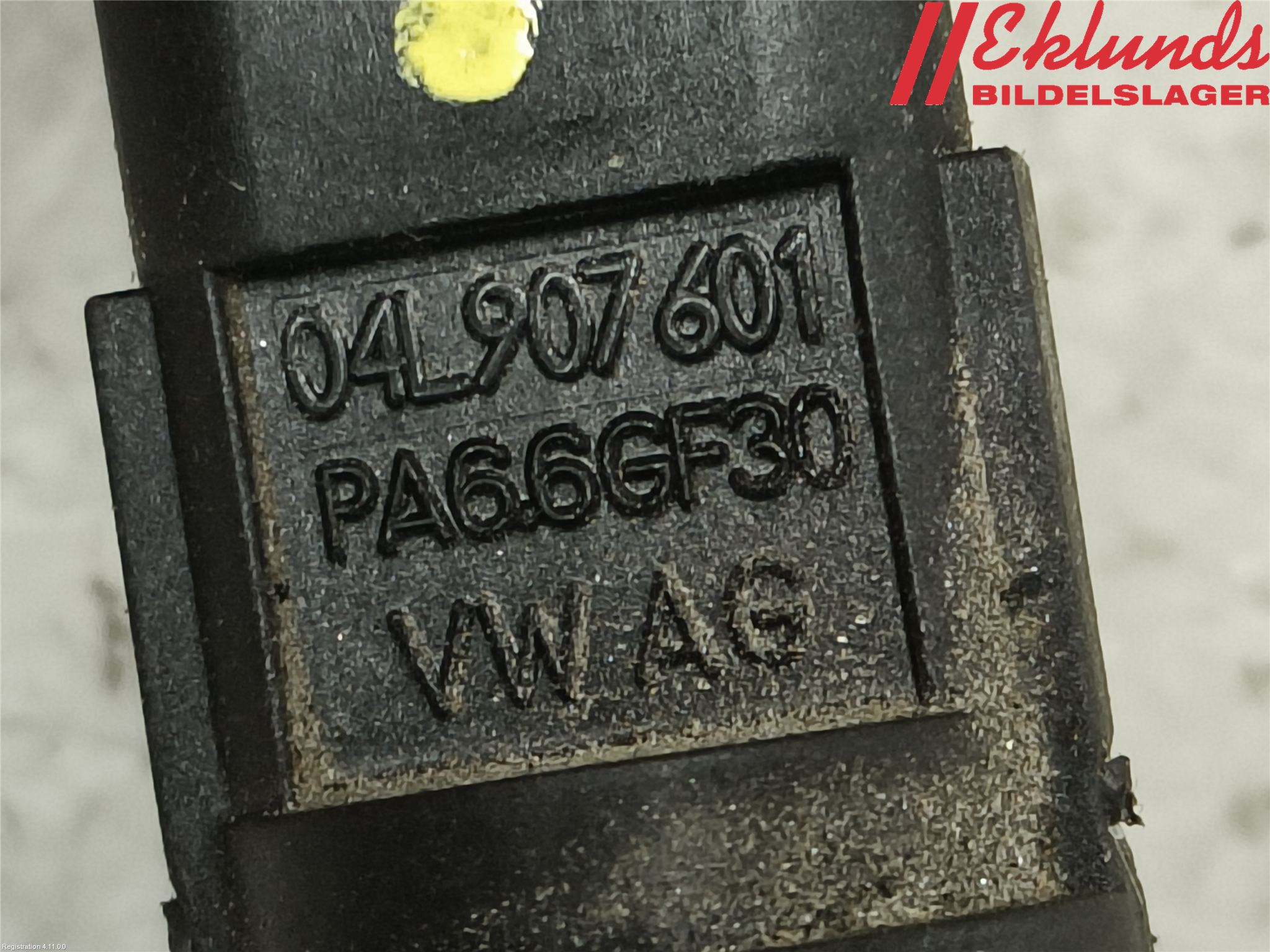 Volkswagen VW PASSAT 15-19 Givare Varvtal-Tändläge