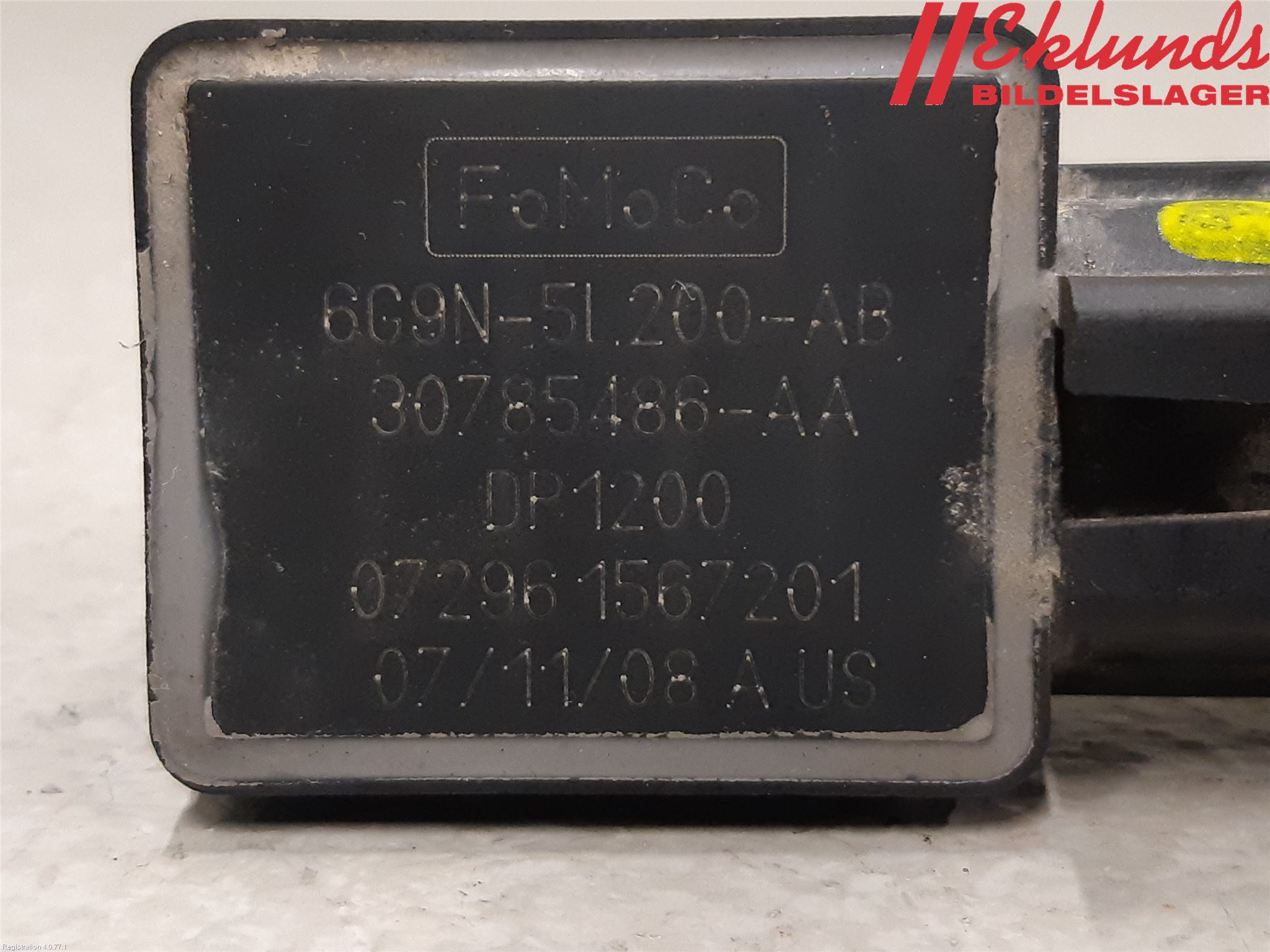 Volvo V70 08-13 Givare Temp-Tryck Avgas