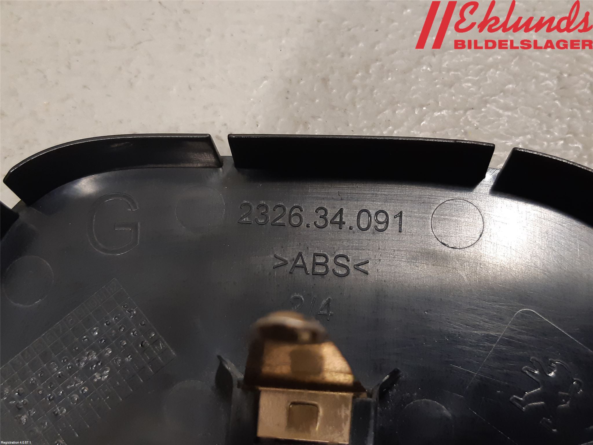 Citroen BERLINGO 08-18 Spegelglas Vä