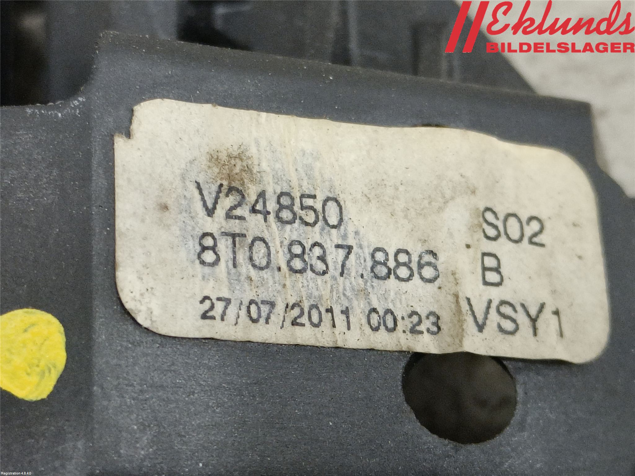 Audi A4/S4 08-11 Dörrhandtag Yttre Hö