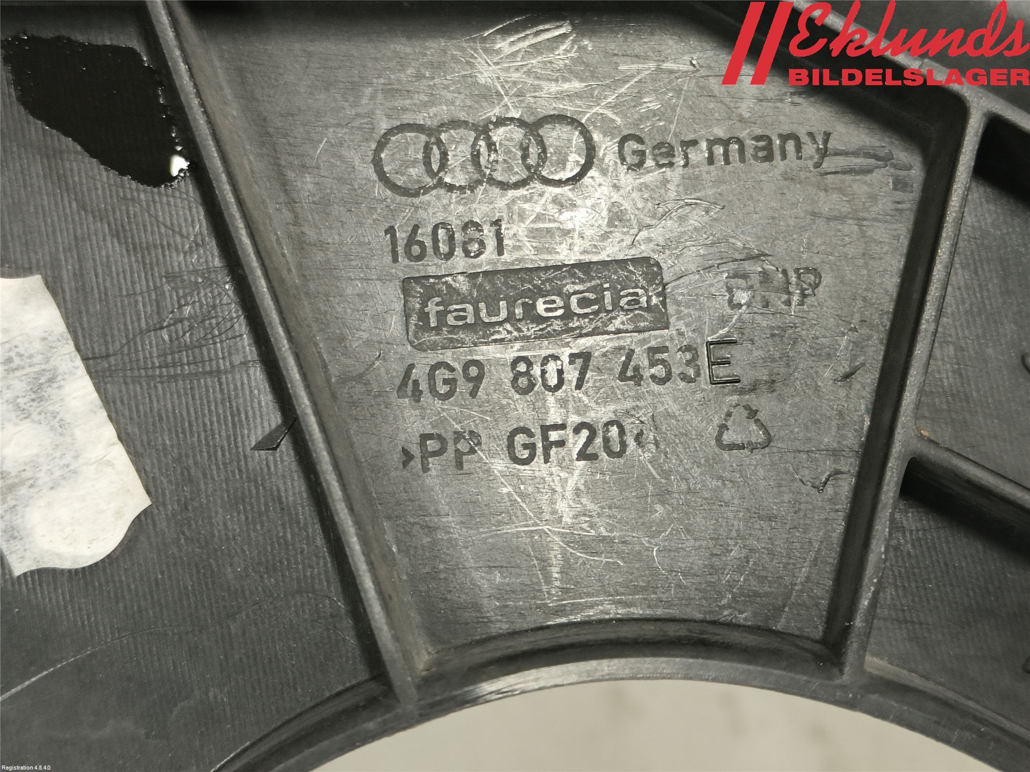Audi A6/S6 4G 11-18 Stötfångarfäste Bak Vä