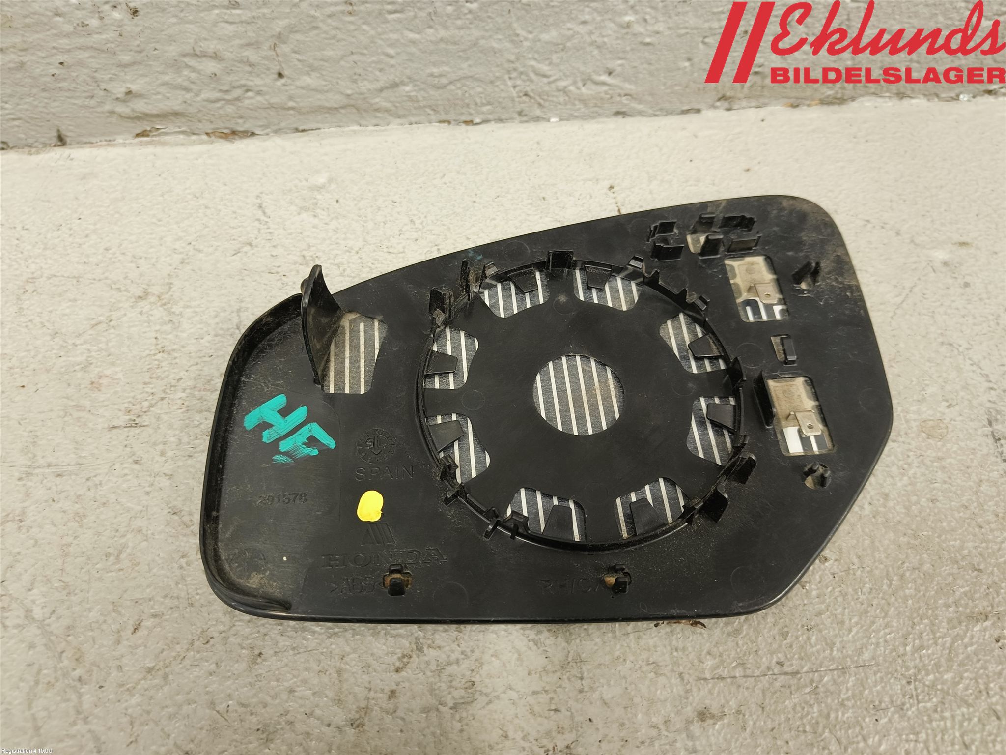 Honda CIVIC 12-16 Spegelglas Hö