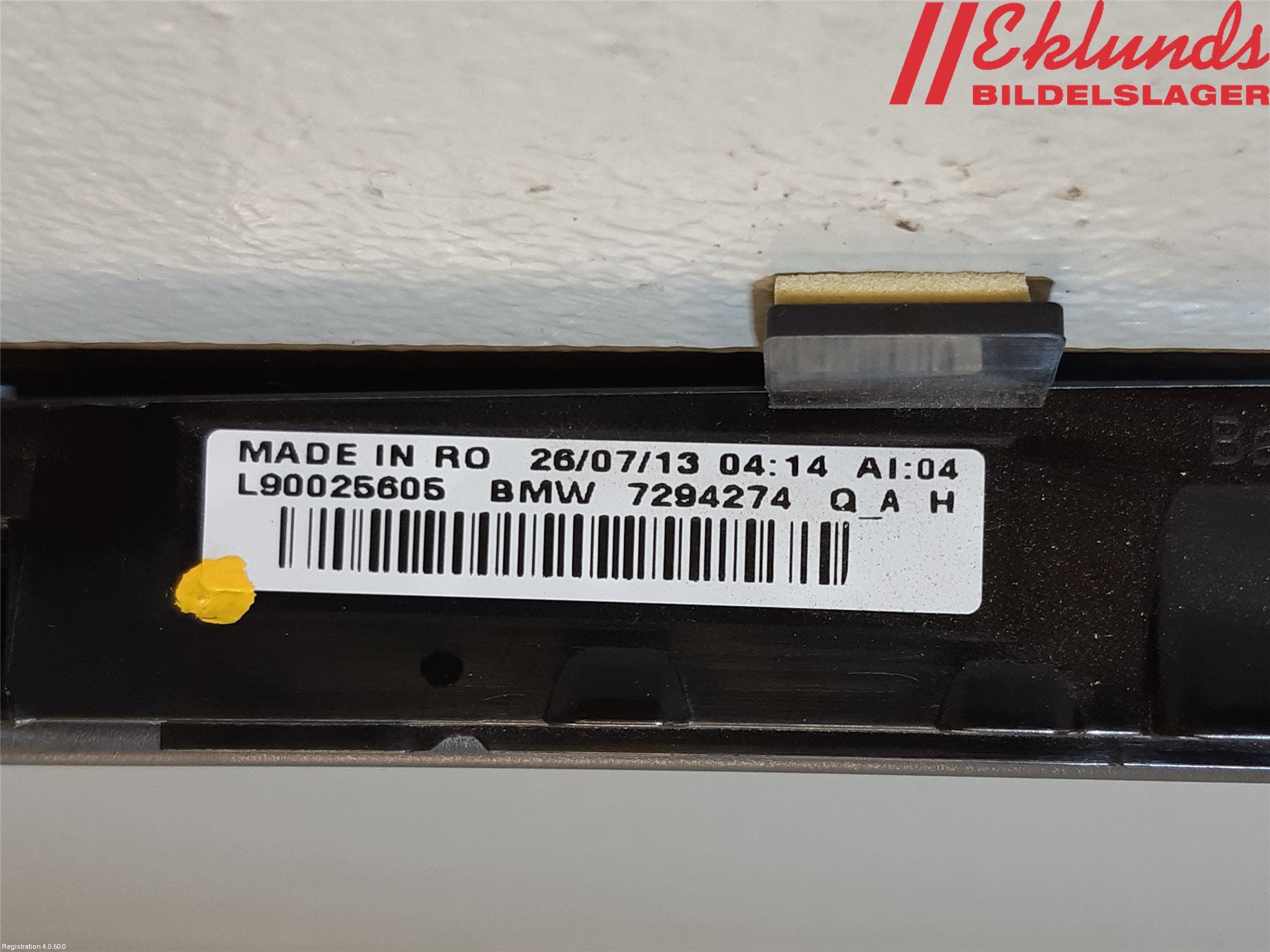 BMW 3 GT F34 13-19 Bromsljus Bakruta