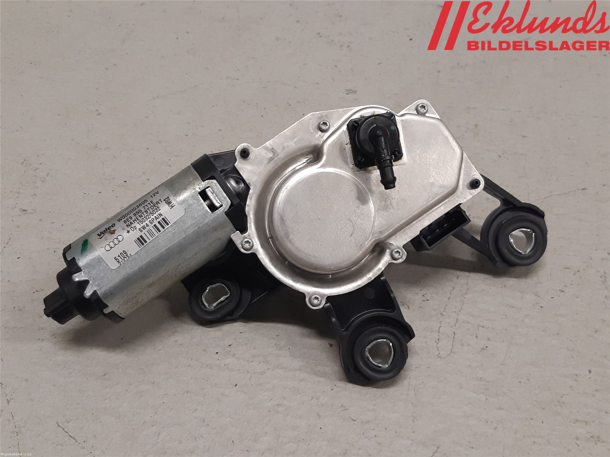 Audi A3/S3 05-13 Torkarmotor Baklucka