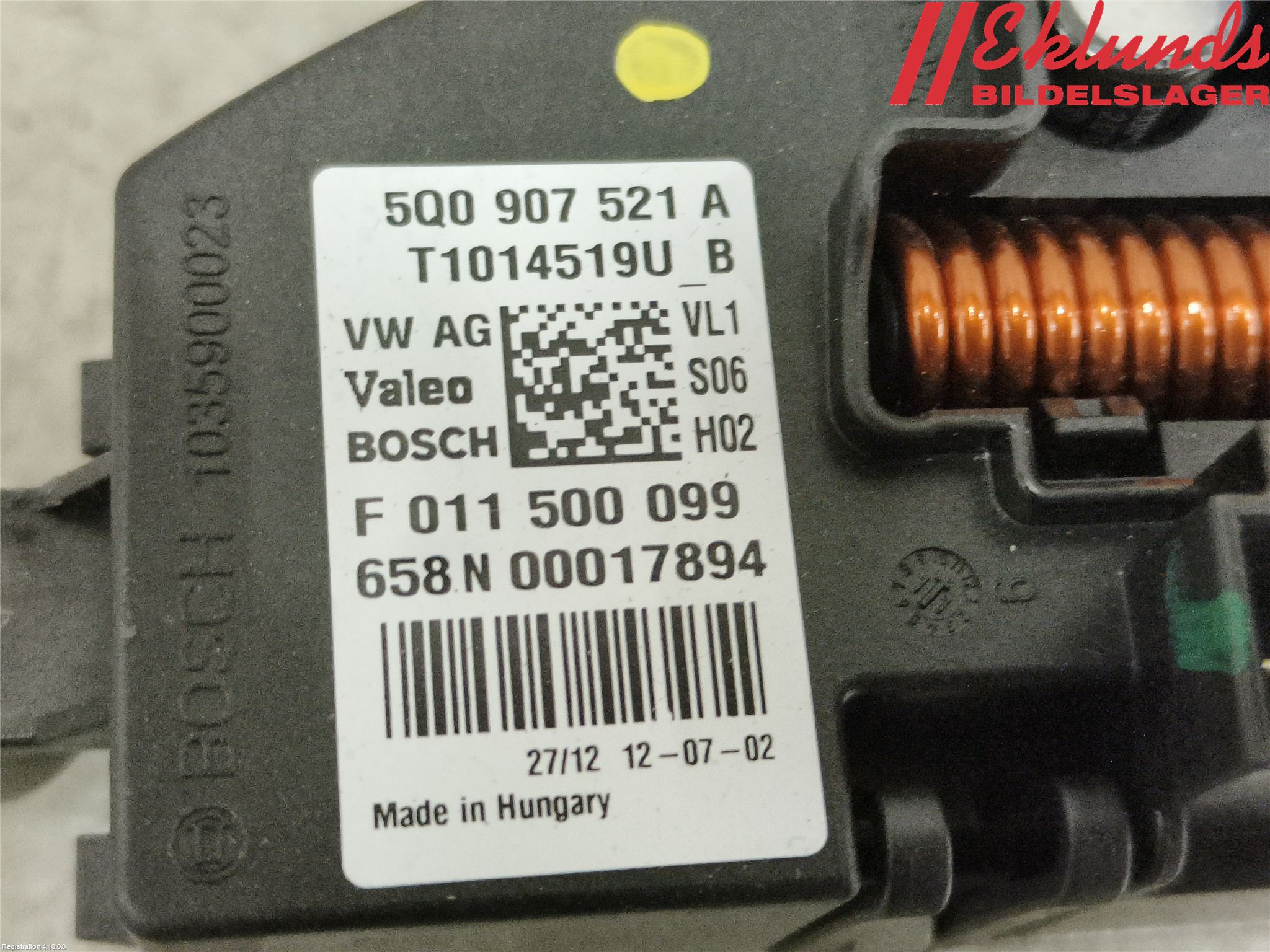 Audi A3/S3 8V 13-20 Värmefläktsmotstånd