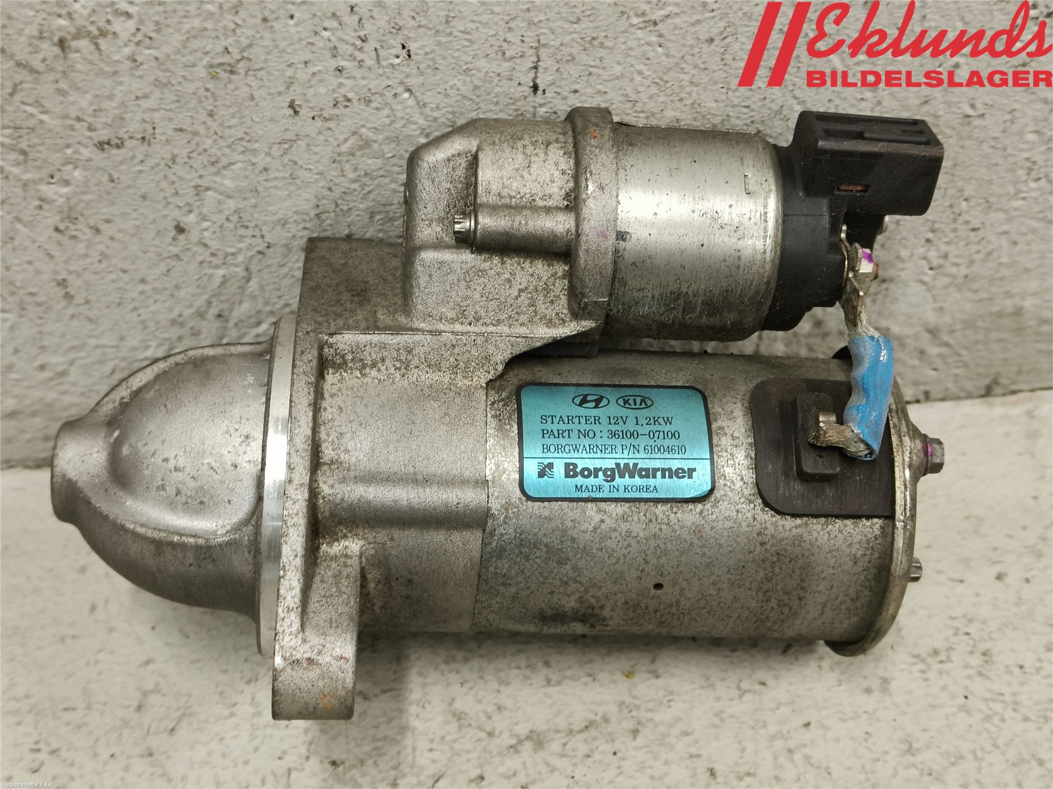 Hyundai i10 LA 20- Startmotor