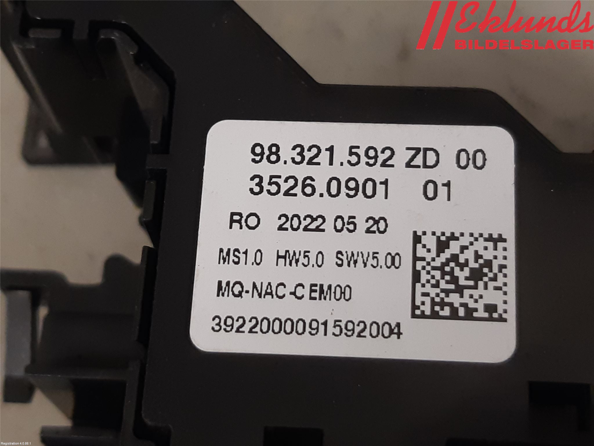 Peugeot EXPERT/E-EXPERT 17- Strömställare Multifunktion