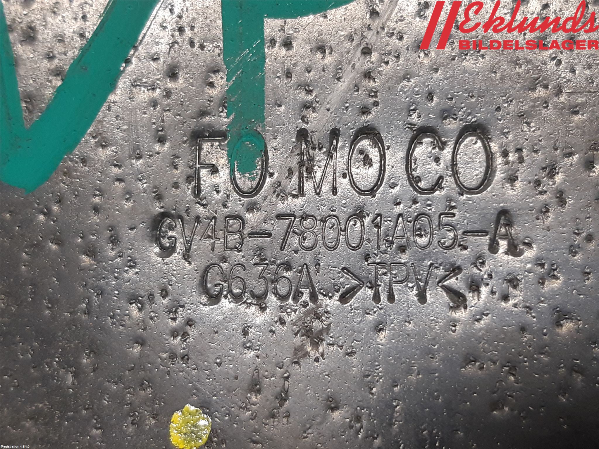 Ford KUGA 17-19 Front Övrigt