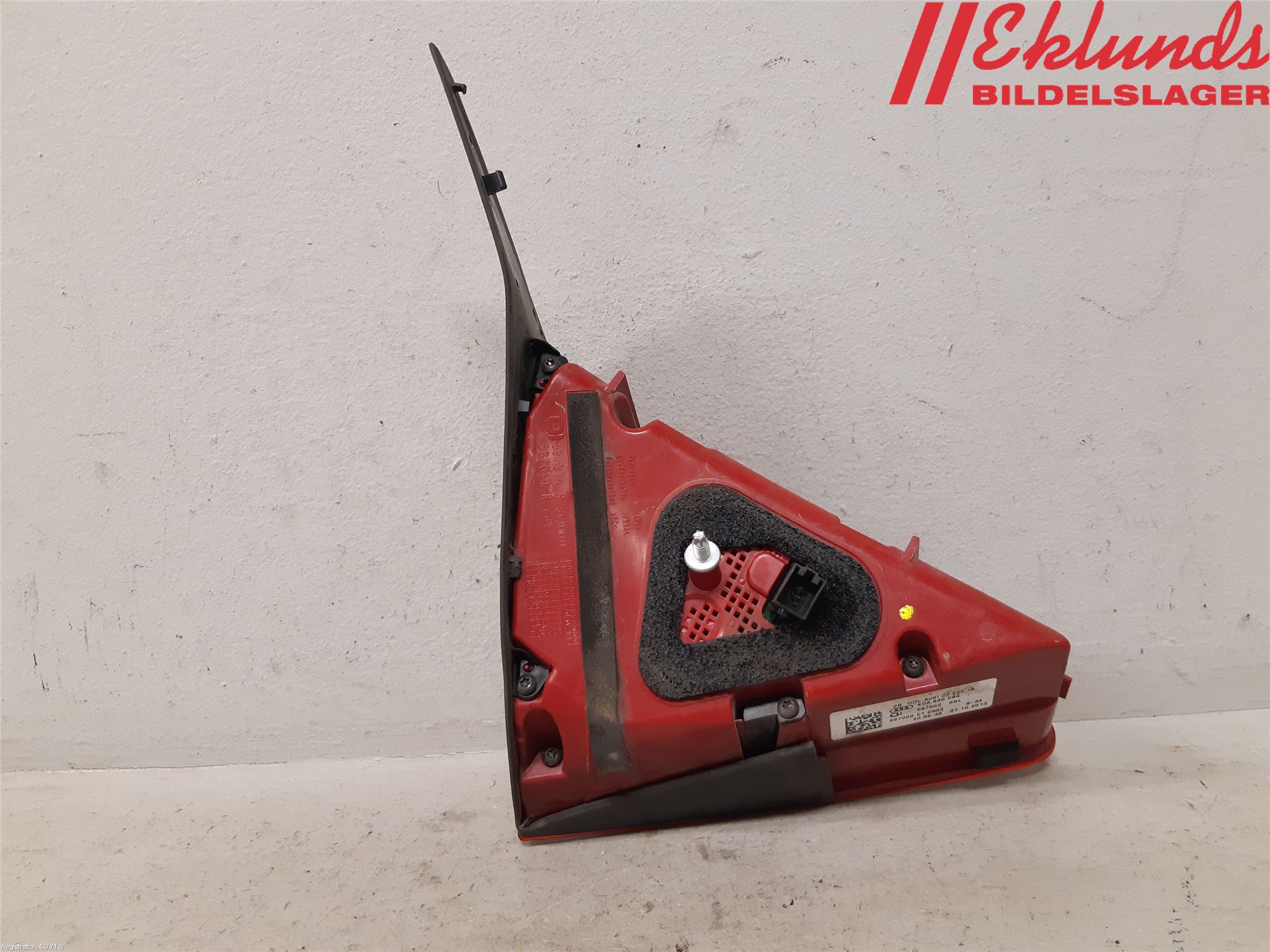 Audi A7/S7 4G 11-17 Bakljus Lucka Hö