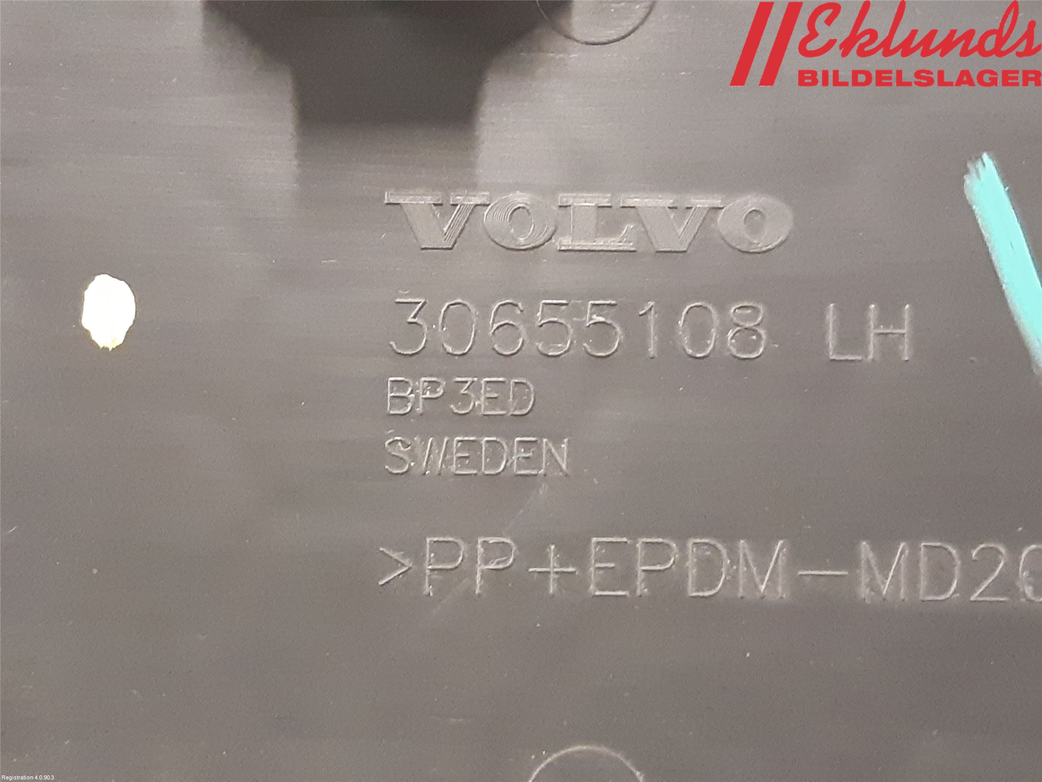 Volvo S80 07-13 Stöt Utfyllnad-List-Grill